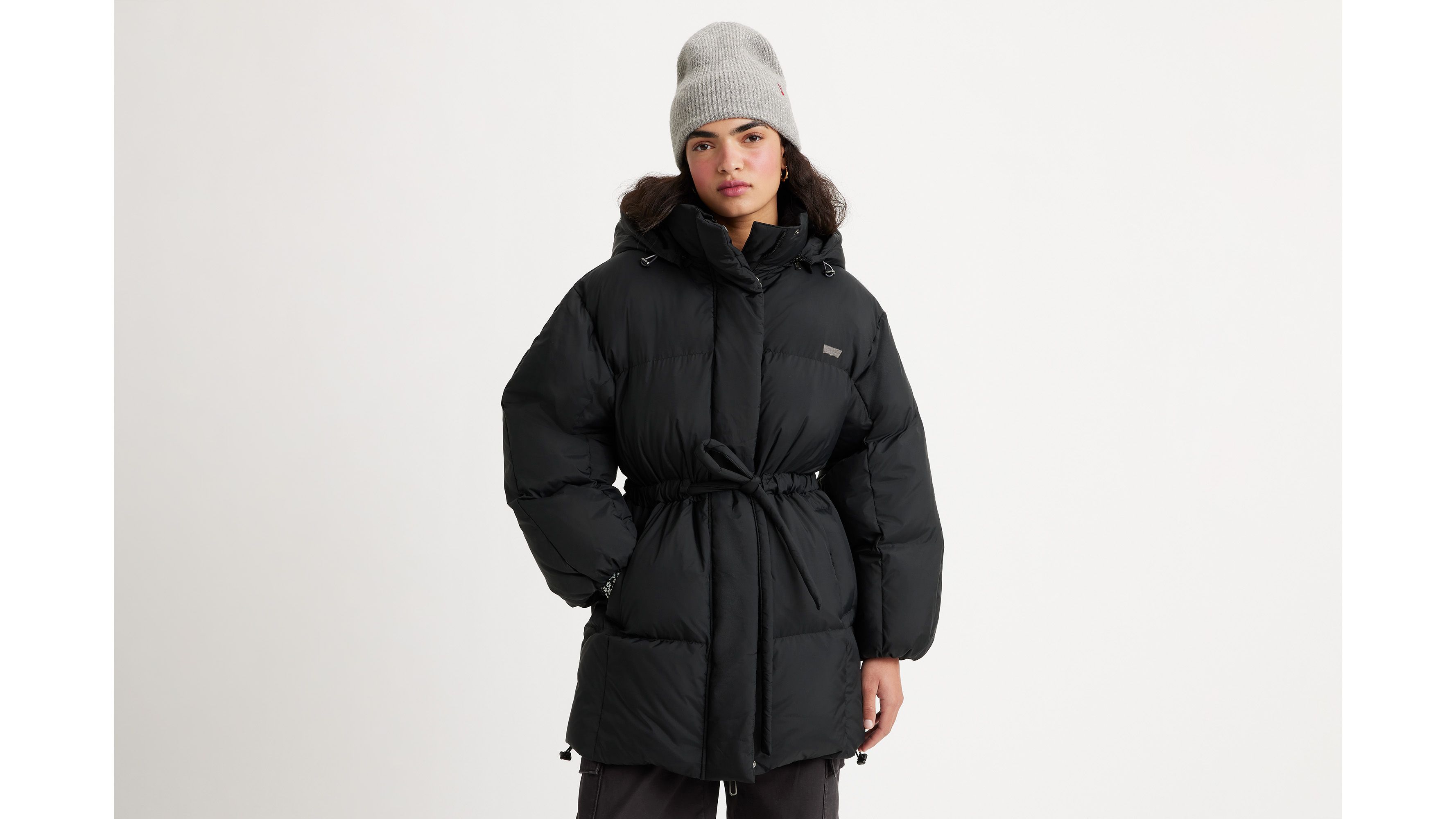 Pillow Bubble Short Puffer - Black