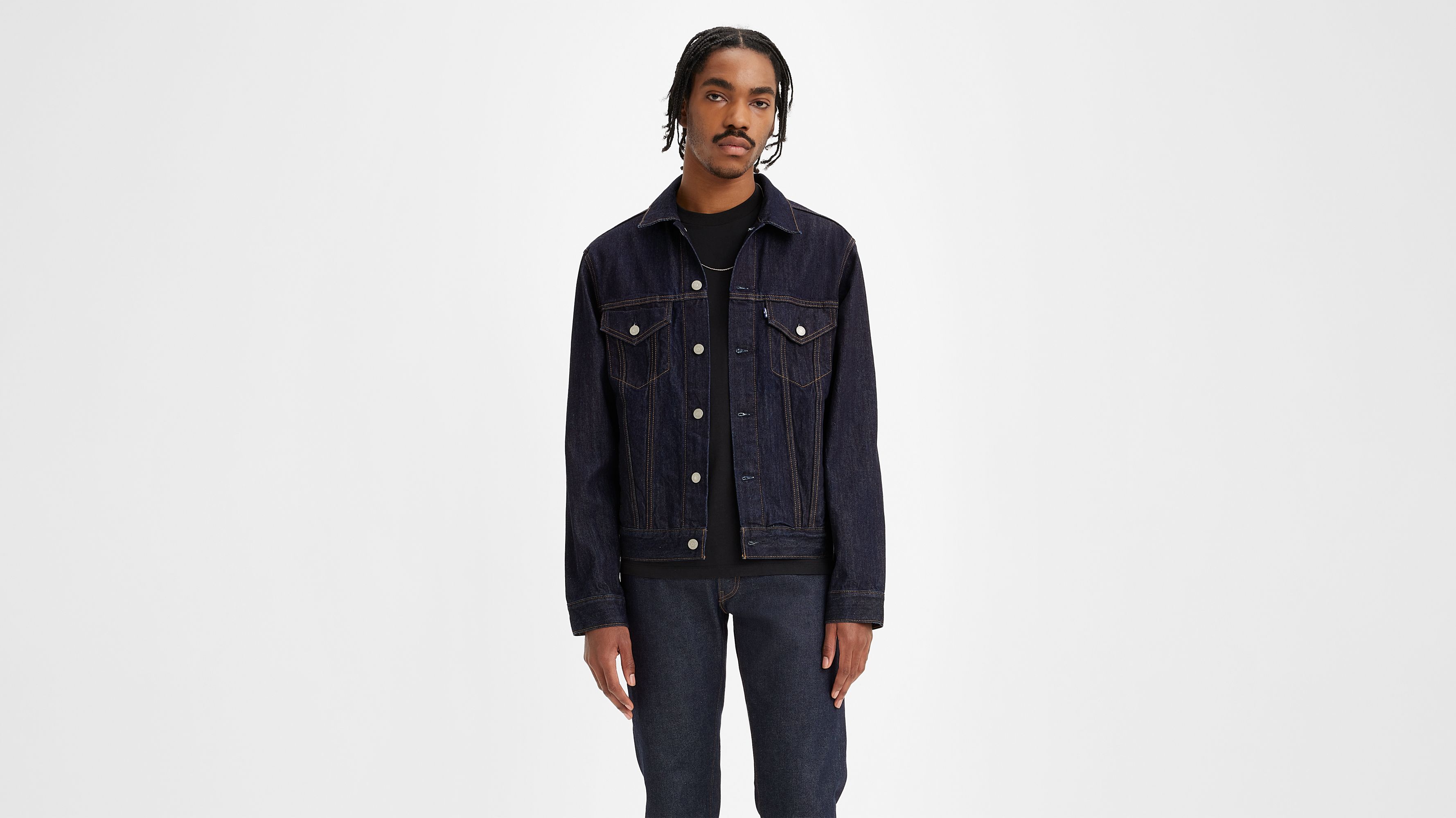 Type Iii Trucker Jacket Dark Wash Levi s US