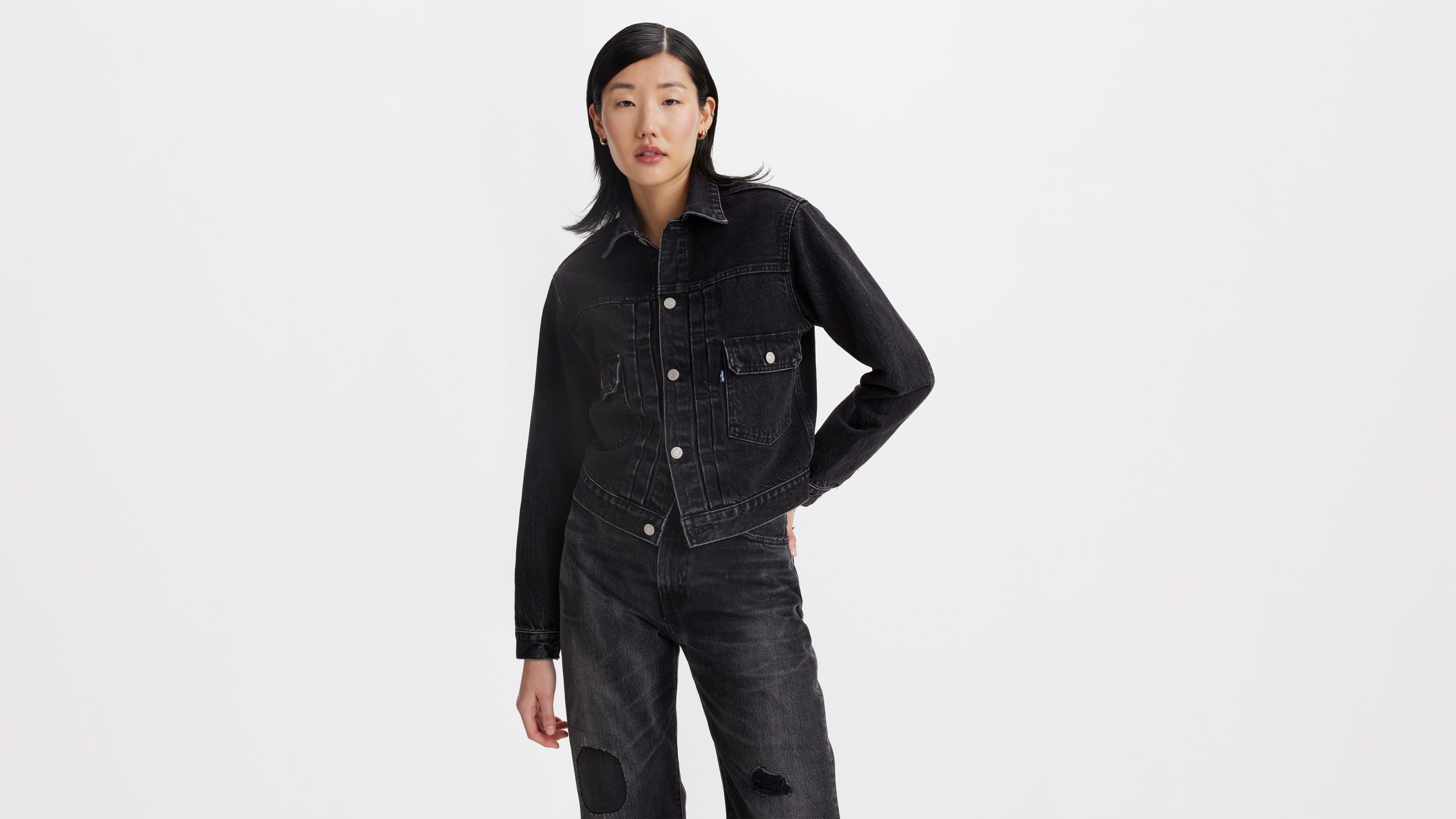 Levi's Japanese Denim Type II Trucker Jacket - Women's M