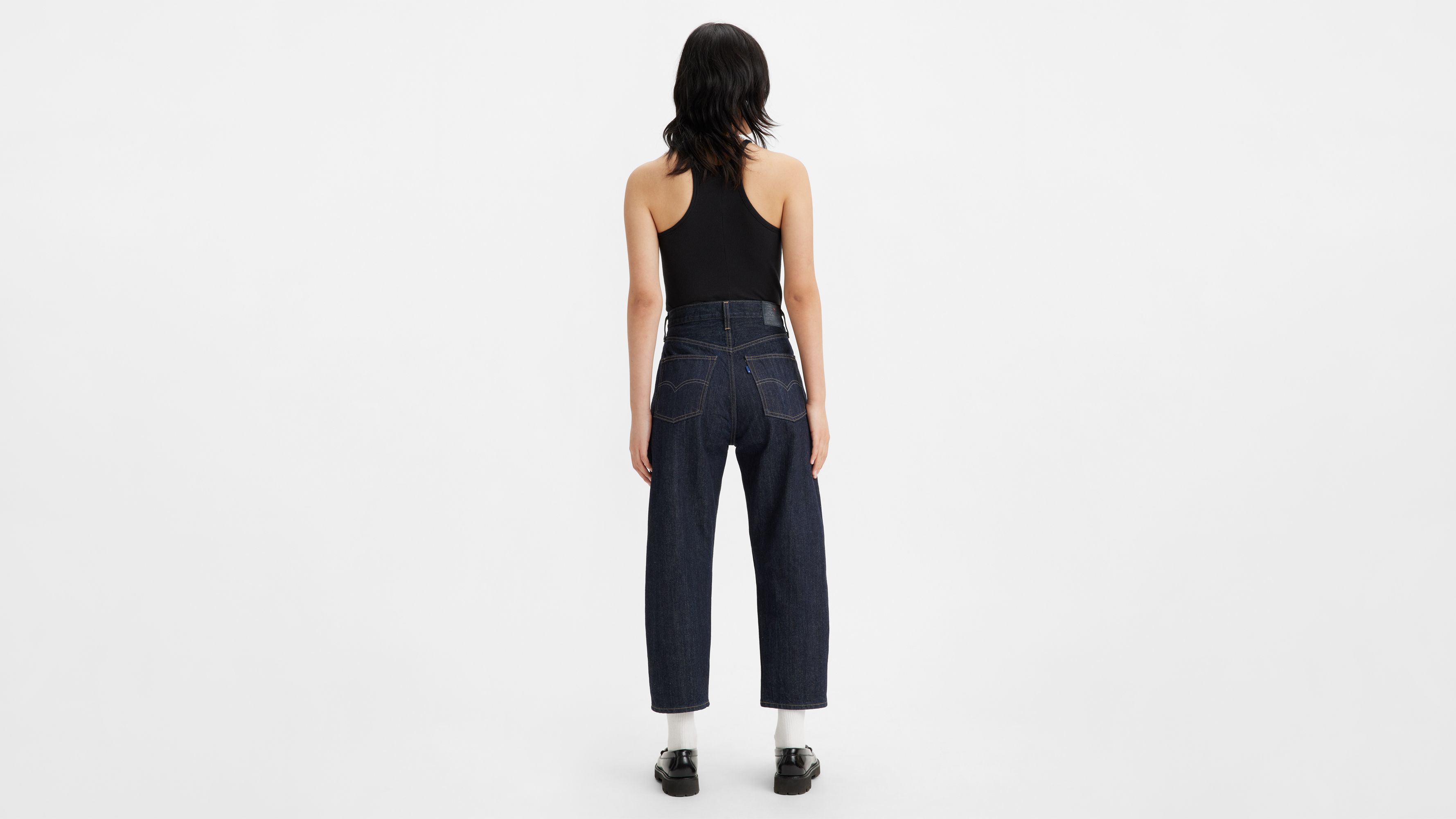 Japanese Selvedge Barrel Women's Jeans - Dark Wash | Levi's® US