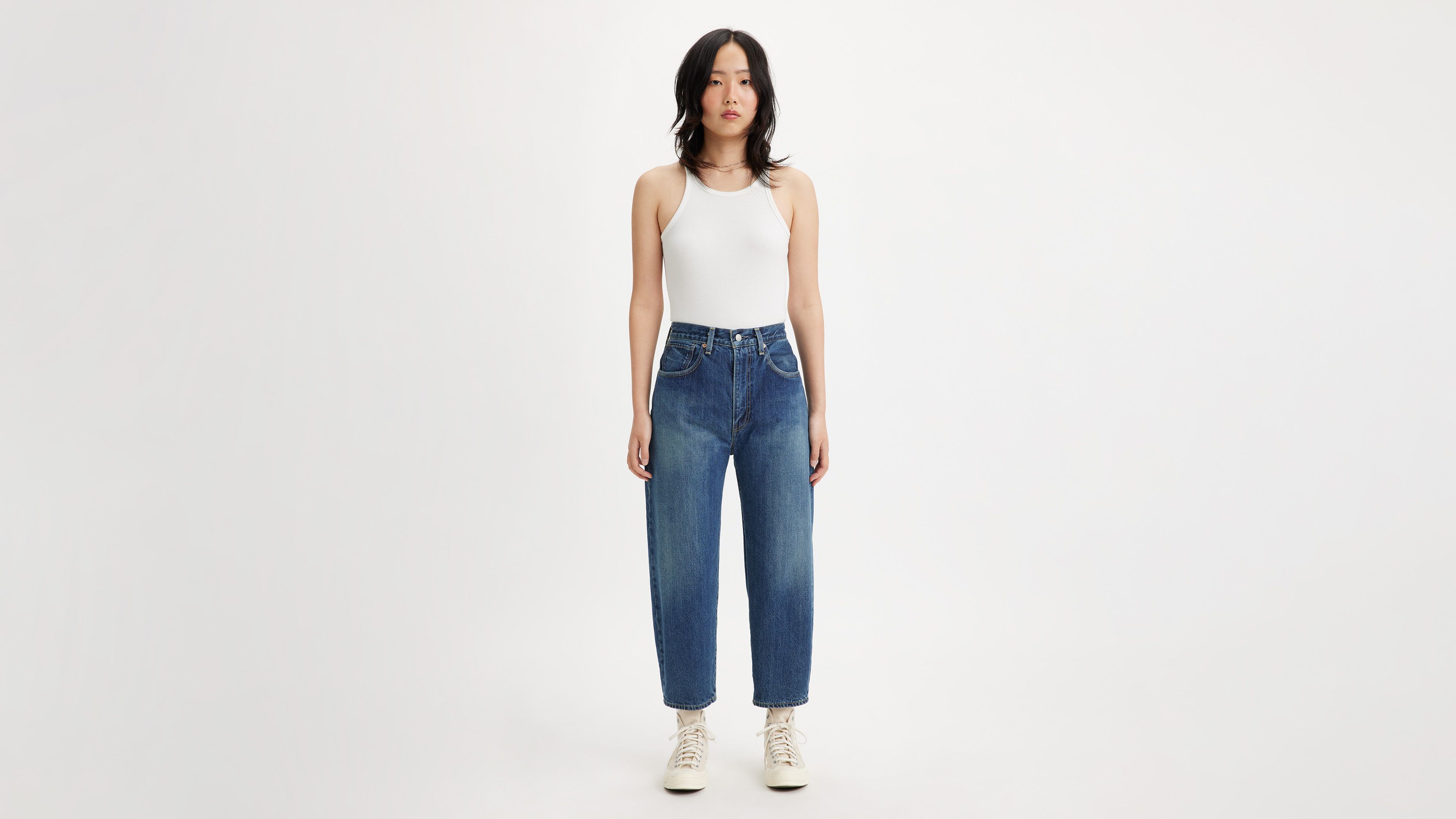 Made In Japan Barrel Women's Jeans - Medium Wash | Levi's® US