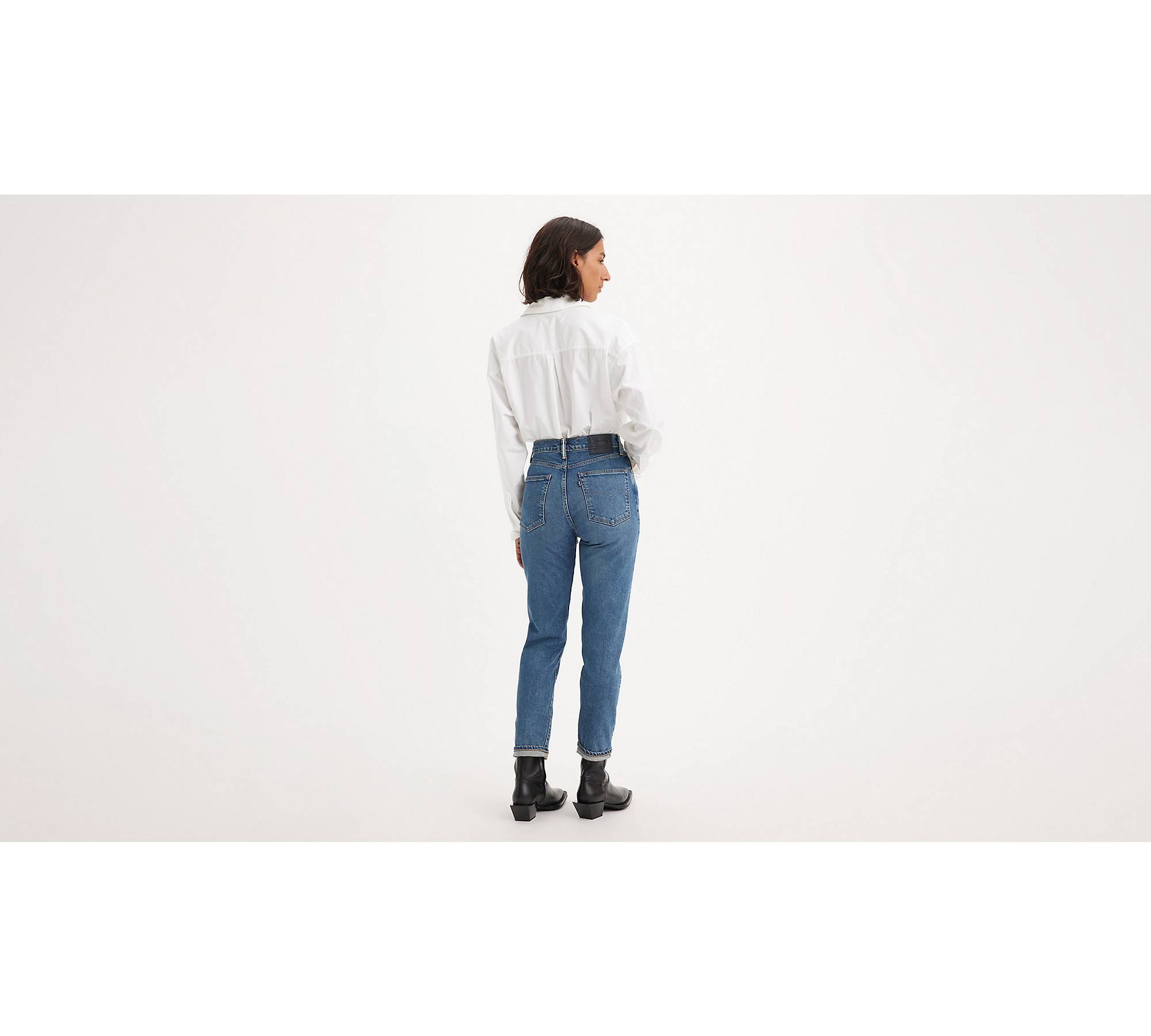 Levi's® Made In Japan High Rise Slim Jeans - Blue | Levi's® GB