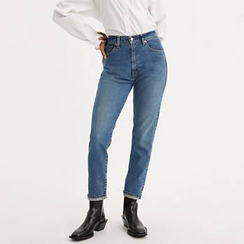 Levi's® Made in Japan Slim jeans met hoge taille 2