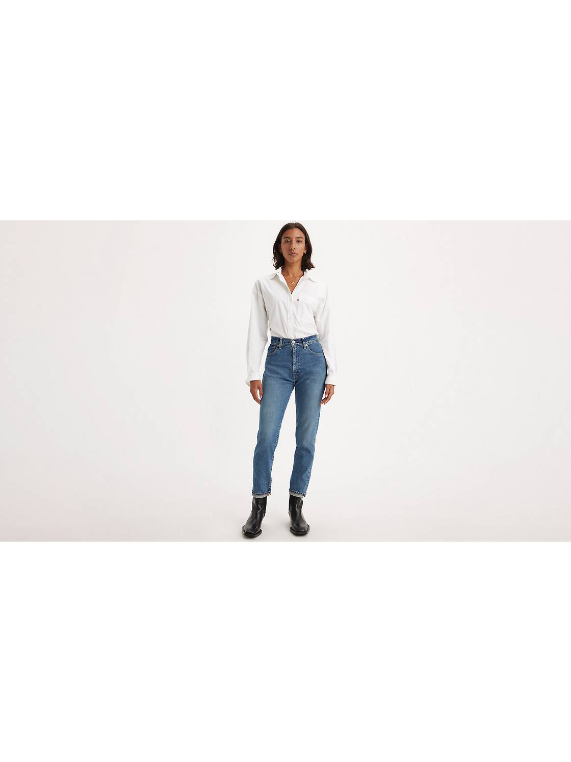 Levi's® Made in Japan High Rise Slim Jeans 1