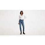 Levi's® Made in Japan Slim jeans met hoge taille 5