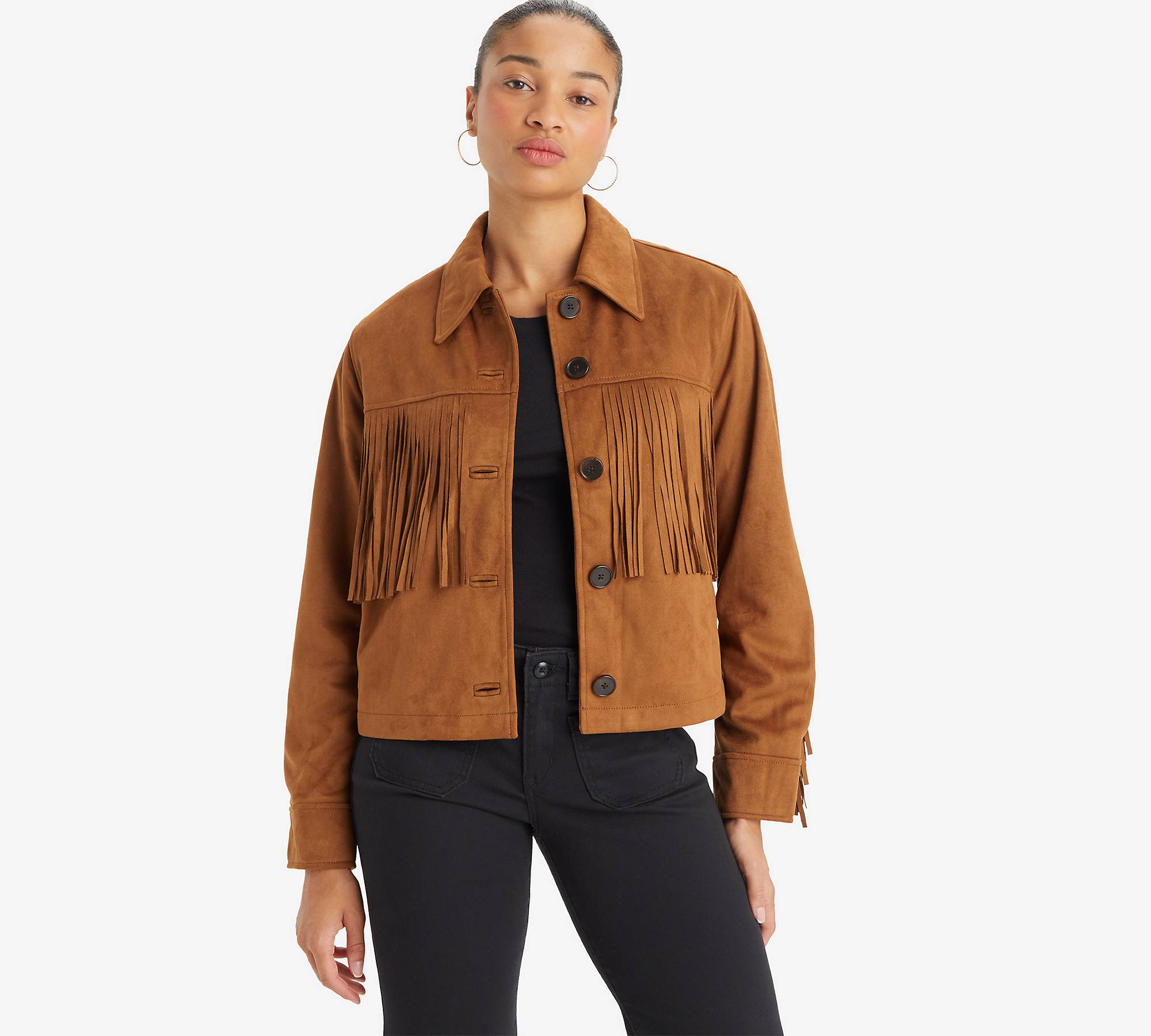 Vintage Fringe Jacket - Brown | Levi's® GB