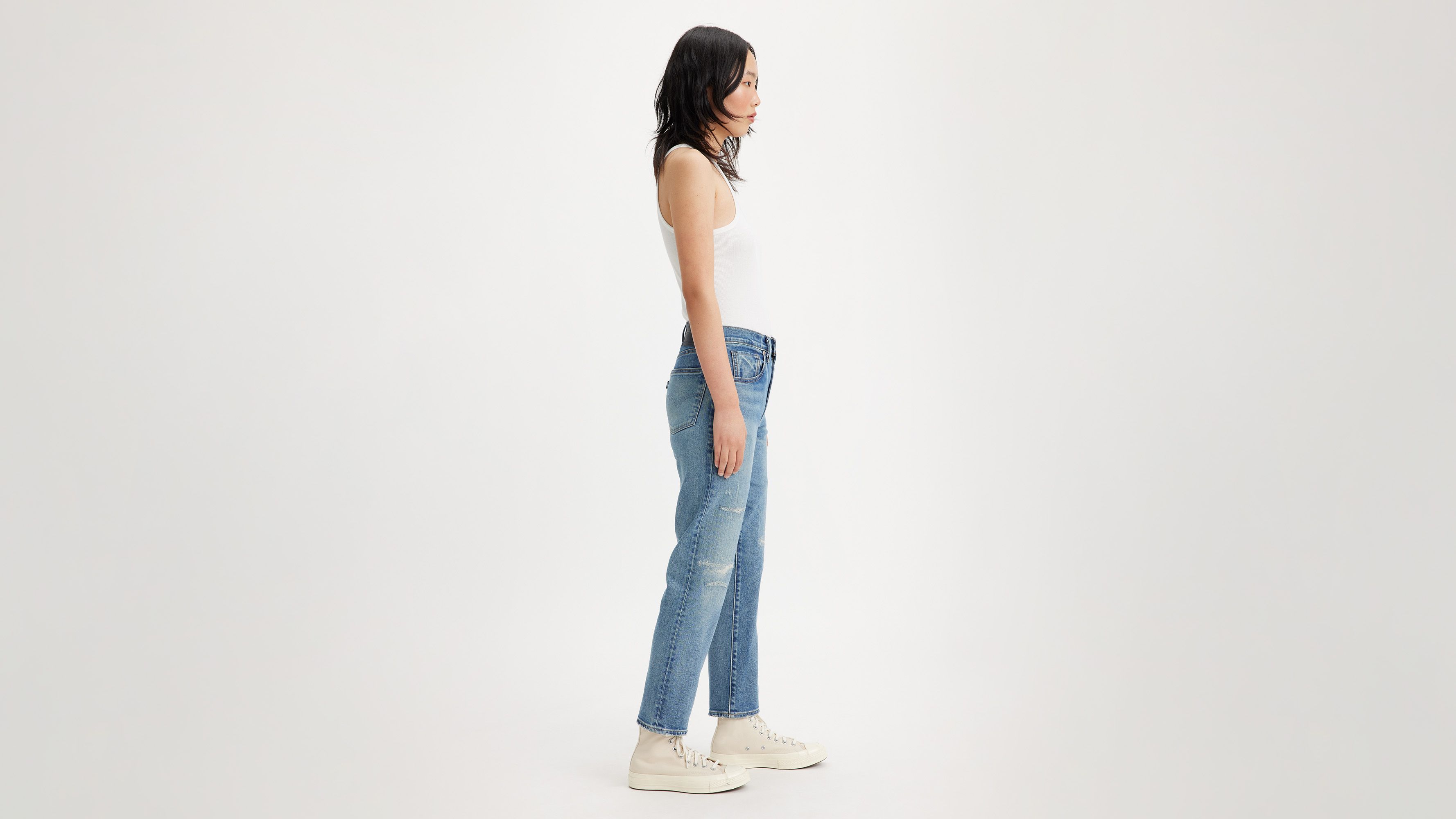 Jeans Levi's® boyfriend a vita alta Prodotti in Giappone 3