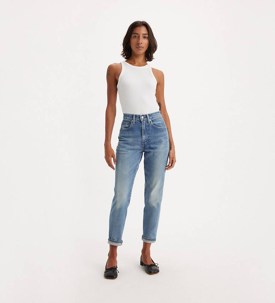Levi's® Made in Japan High Rise Boyfriend Jeans 1