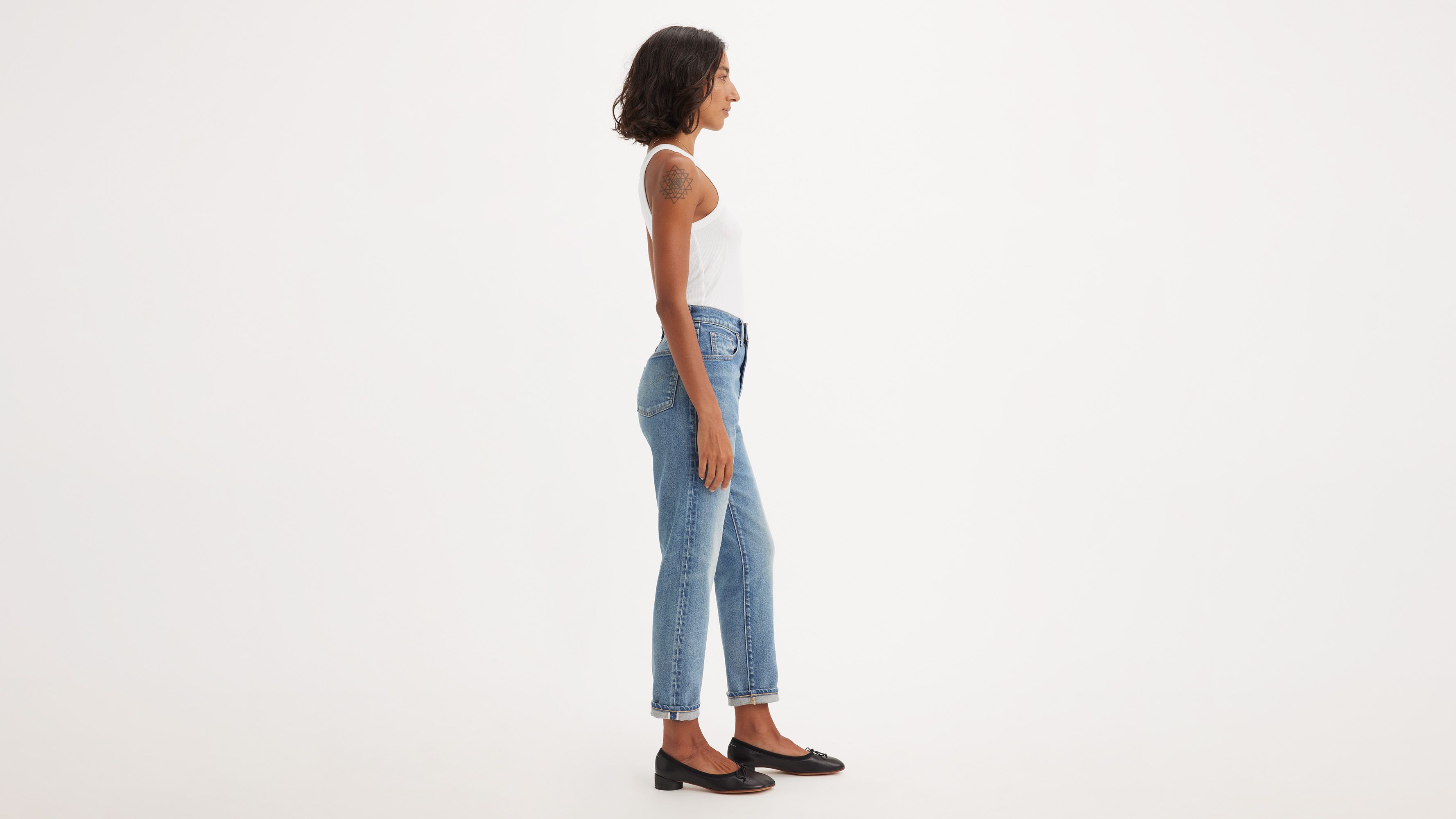 【関税＆送料込み】ChloAC High-Rise Boyfriend Jeans A58930004-side-pdp?$