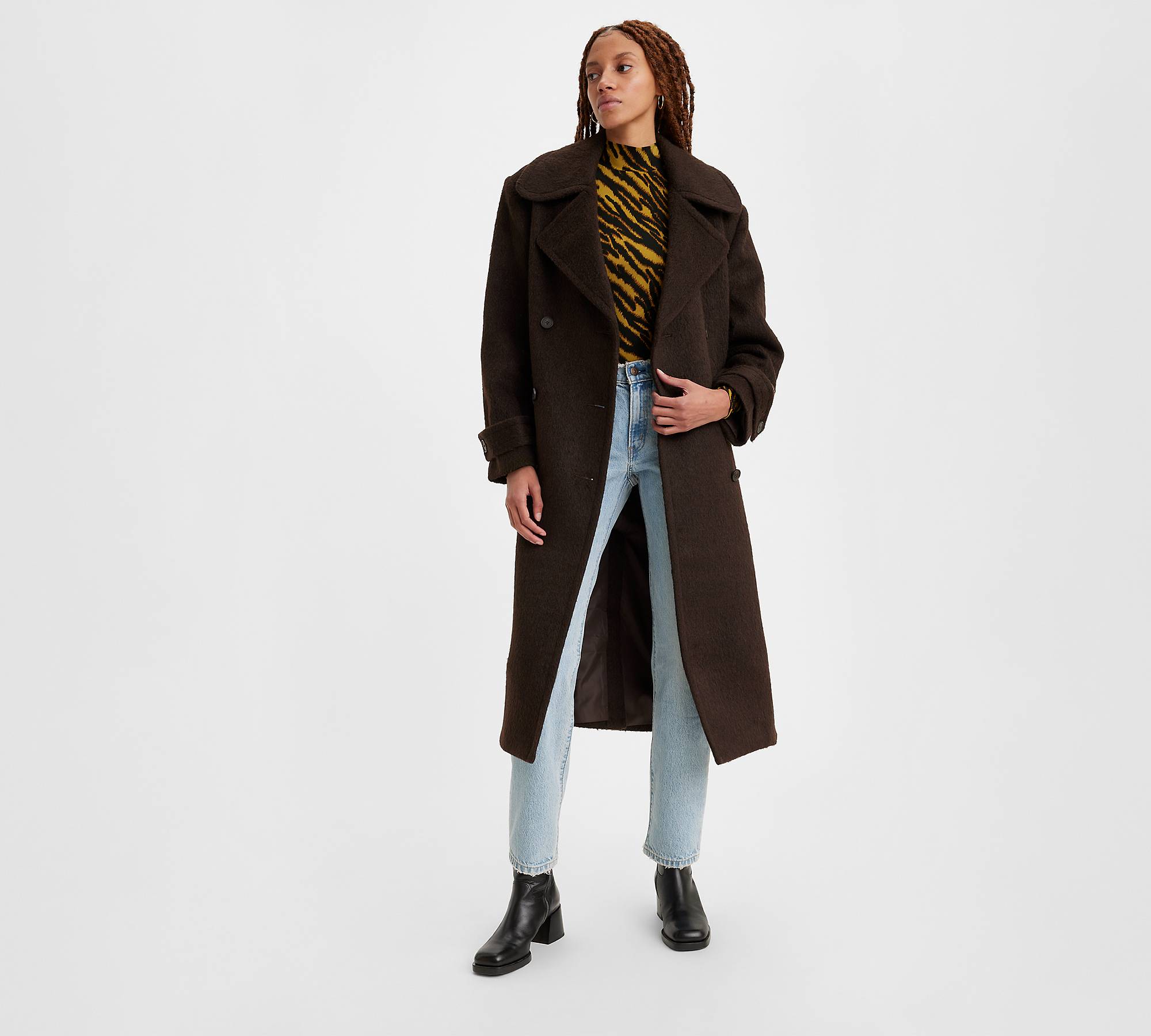 Cappotto Trench in lana 1