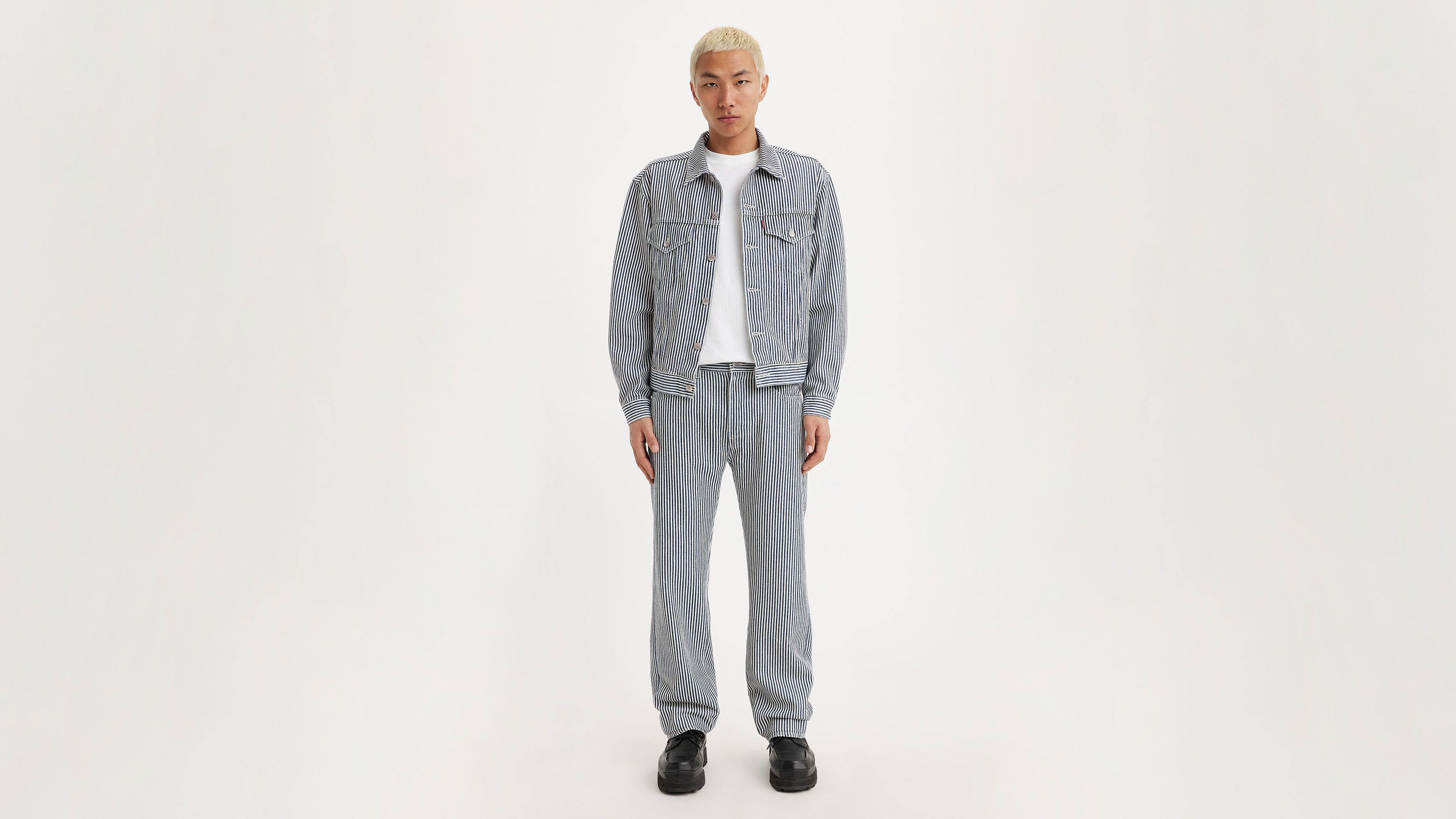 くつろぎカフェタイム LEVI'S® × NIGO HICKORY STRIPE 501® 34インチ