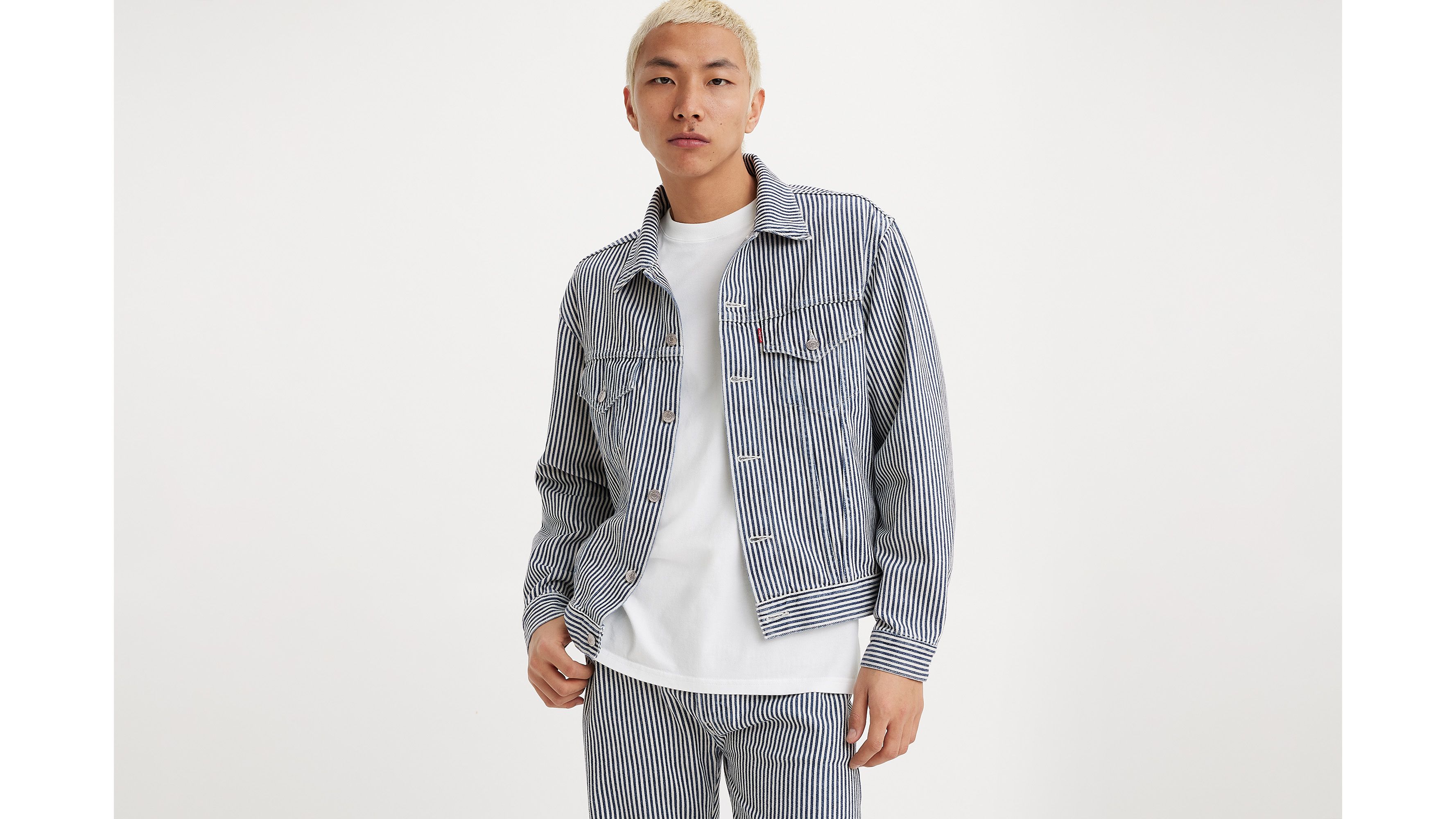 専用  LEVI'S® × NIGO STRIPE TRUCKERありがとございますね