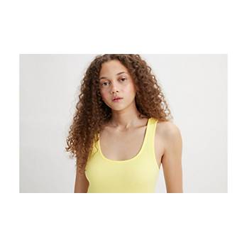 Classic Fit Tank Top - Yellow