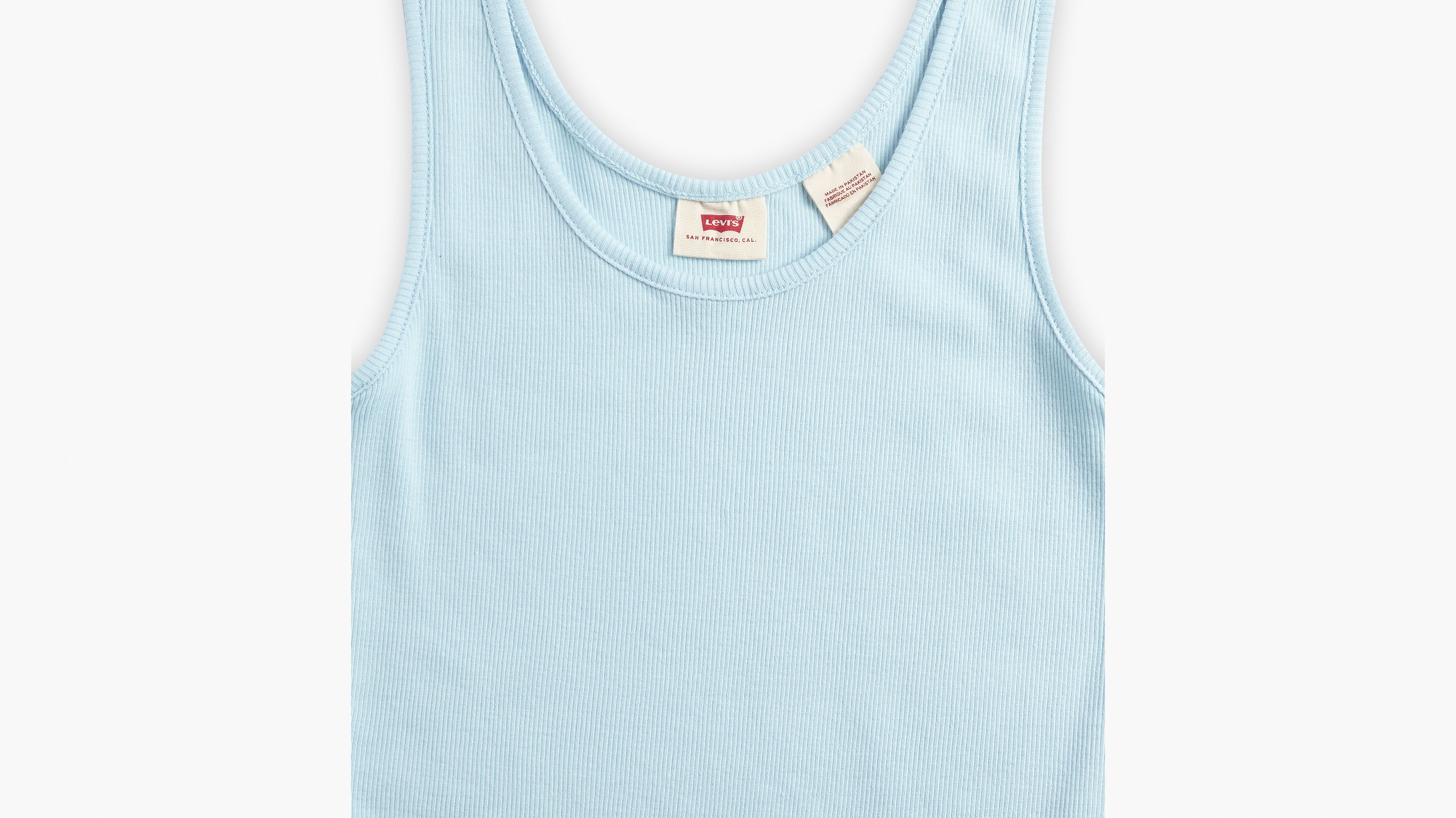 Cyan Fullback Tank Top (sky blue)