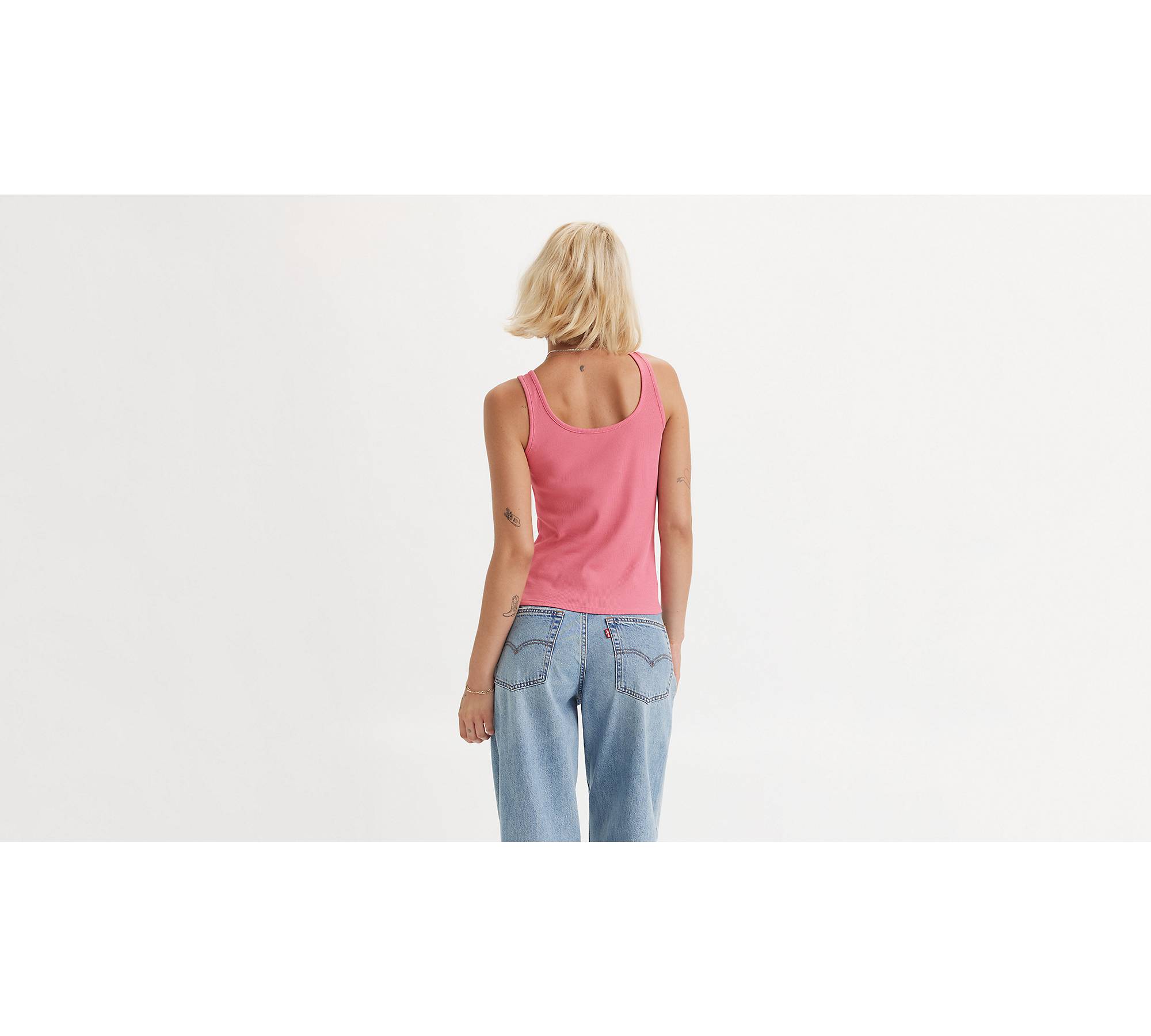 Classic Fit Tank Top - Pink