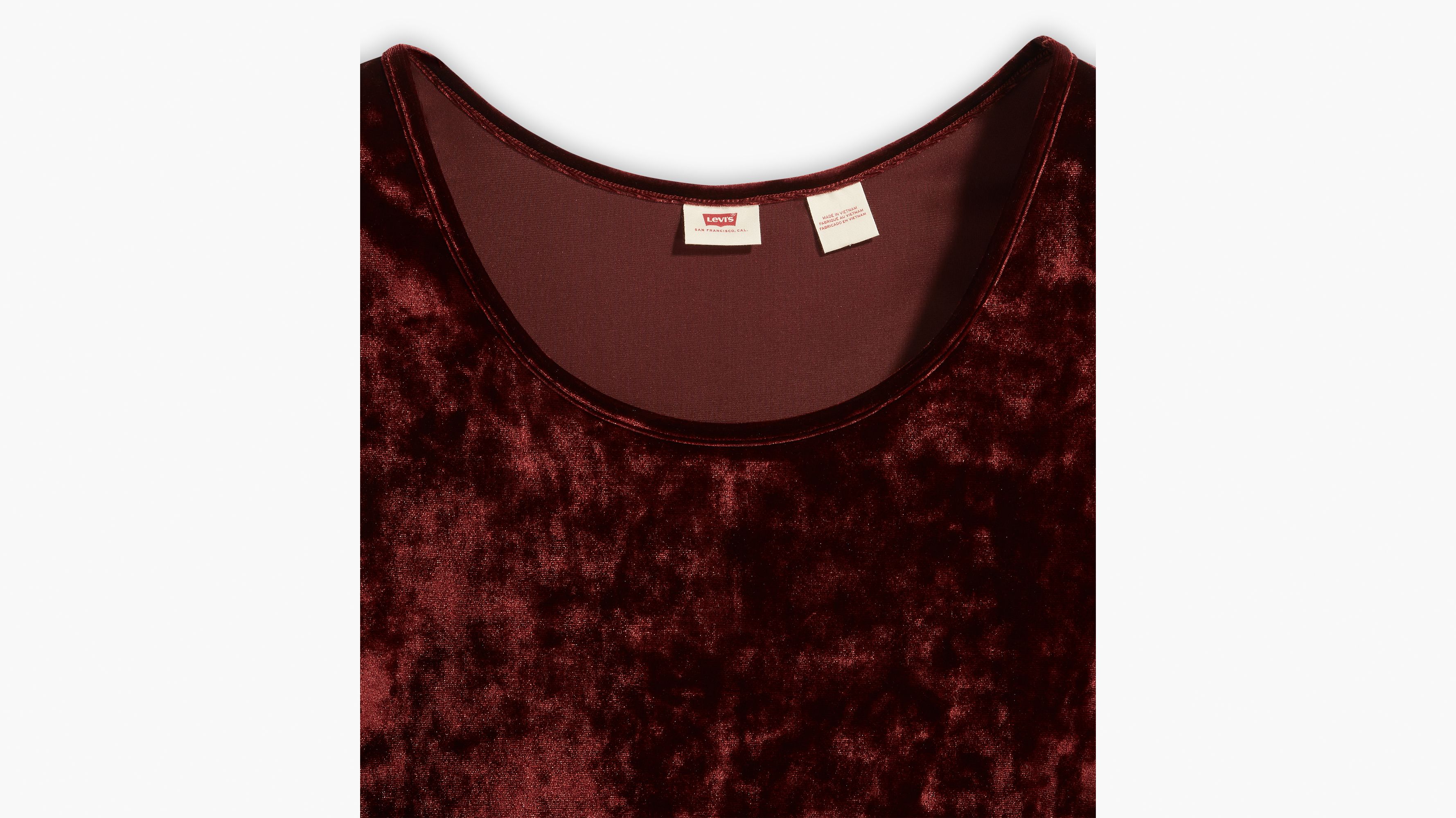 トップス tightbooth DOGWOOD VELOUR L/S SHIRT TIGHTBOOTH DOGWOOD VELOUR L/S SHIRT – MAROON WEBSTORE