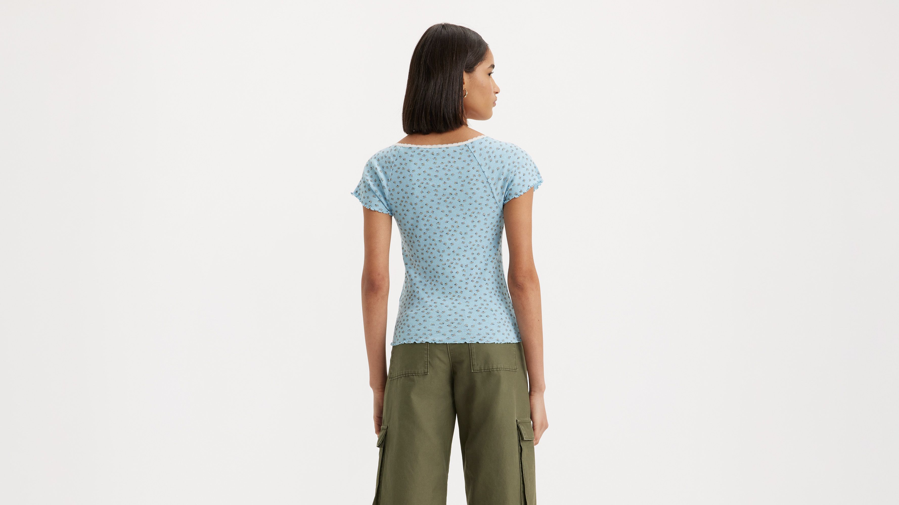 Dry Goods V Neck T-Shirt 3