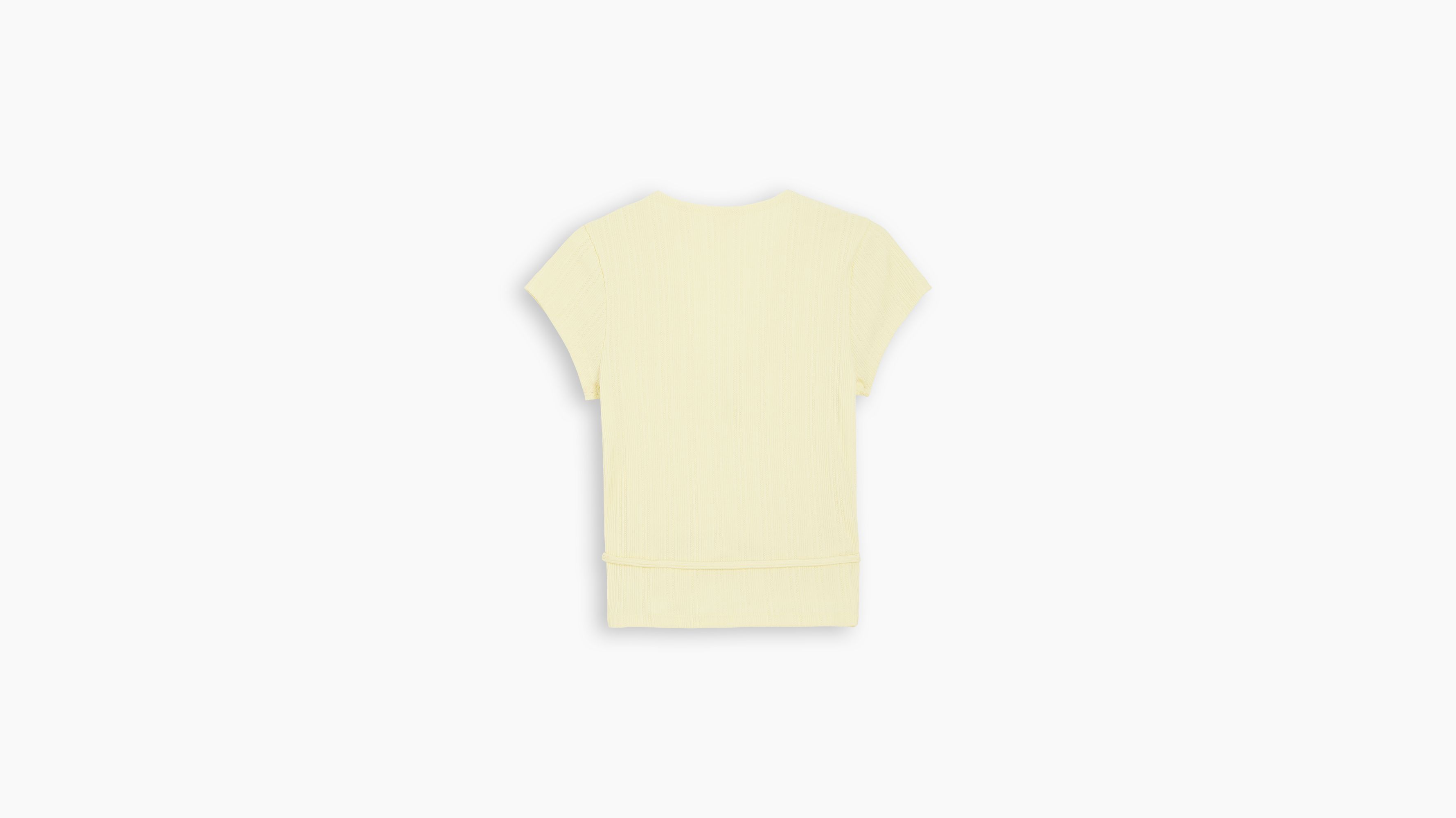 Dry Goods Pointelle Wrap Top 6