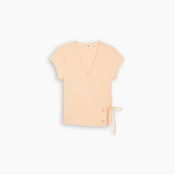 Dry Goods Pointelle Wrap Top 5