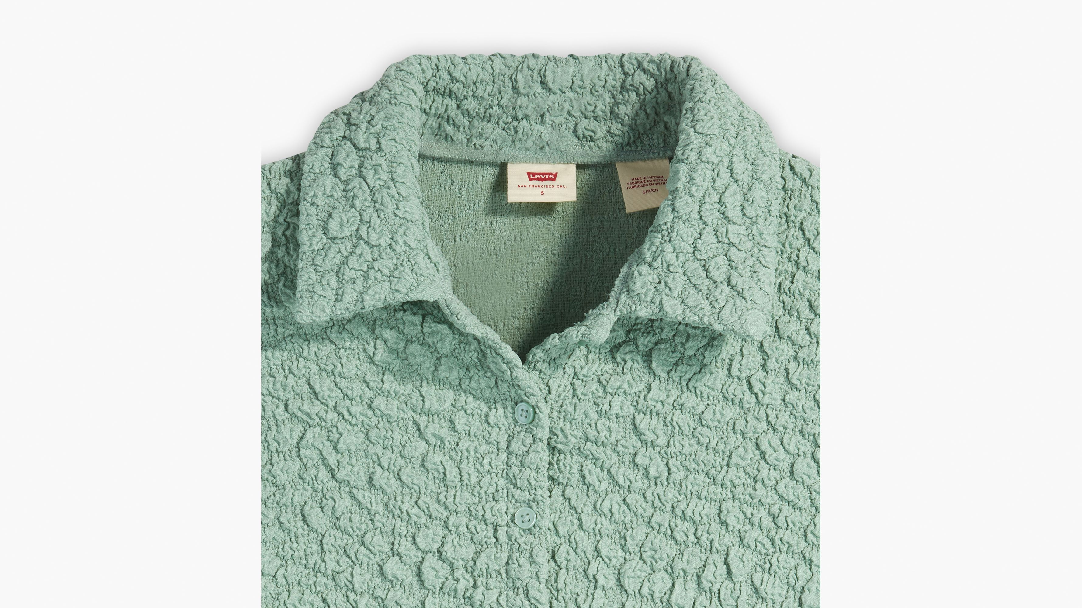 Cloud Button Up Top 7