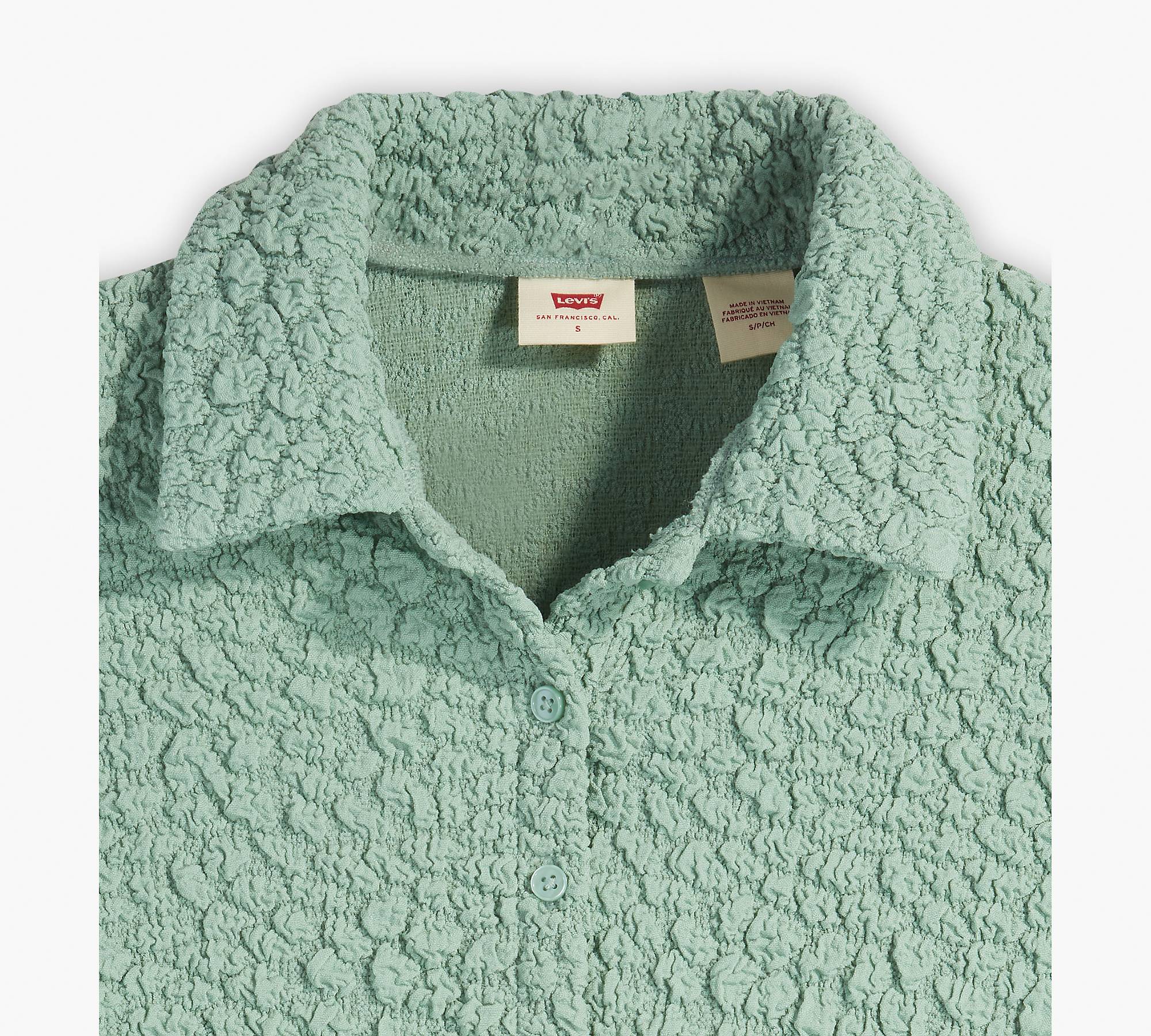 Cloud Button Up Blouse - Green | Levi's® GB