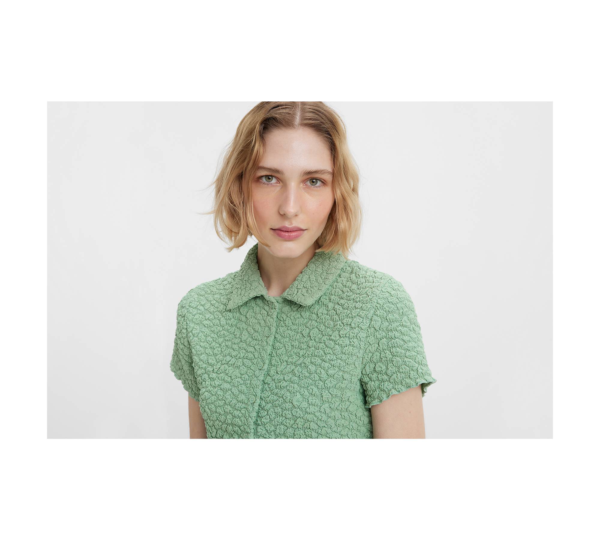 Cloud Button Up Top - Green | Levi's® US