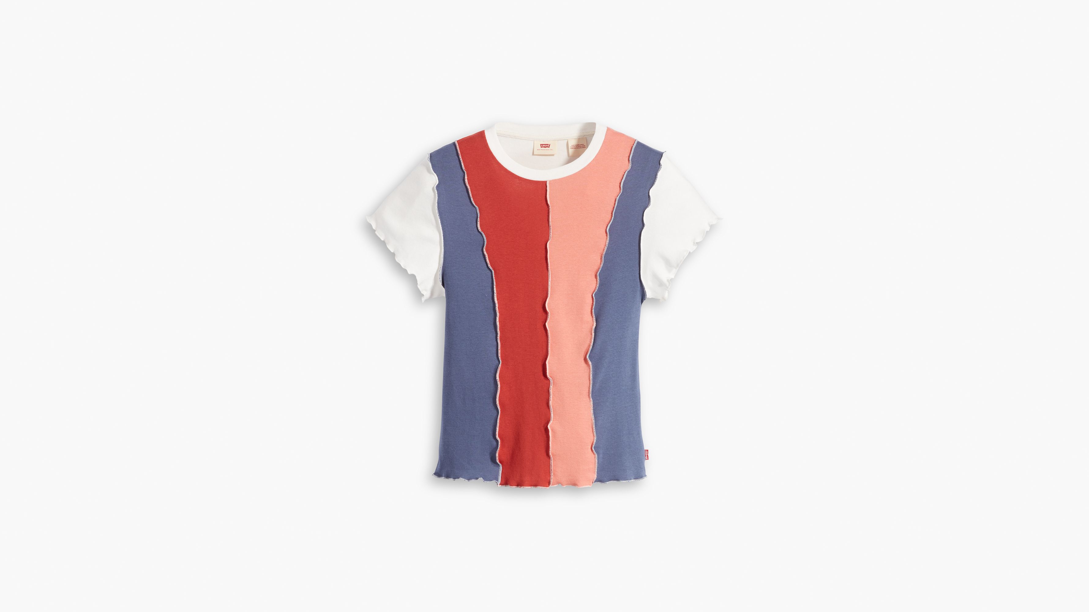 Inside Out Seamed T-Shirt 5