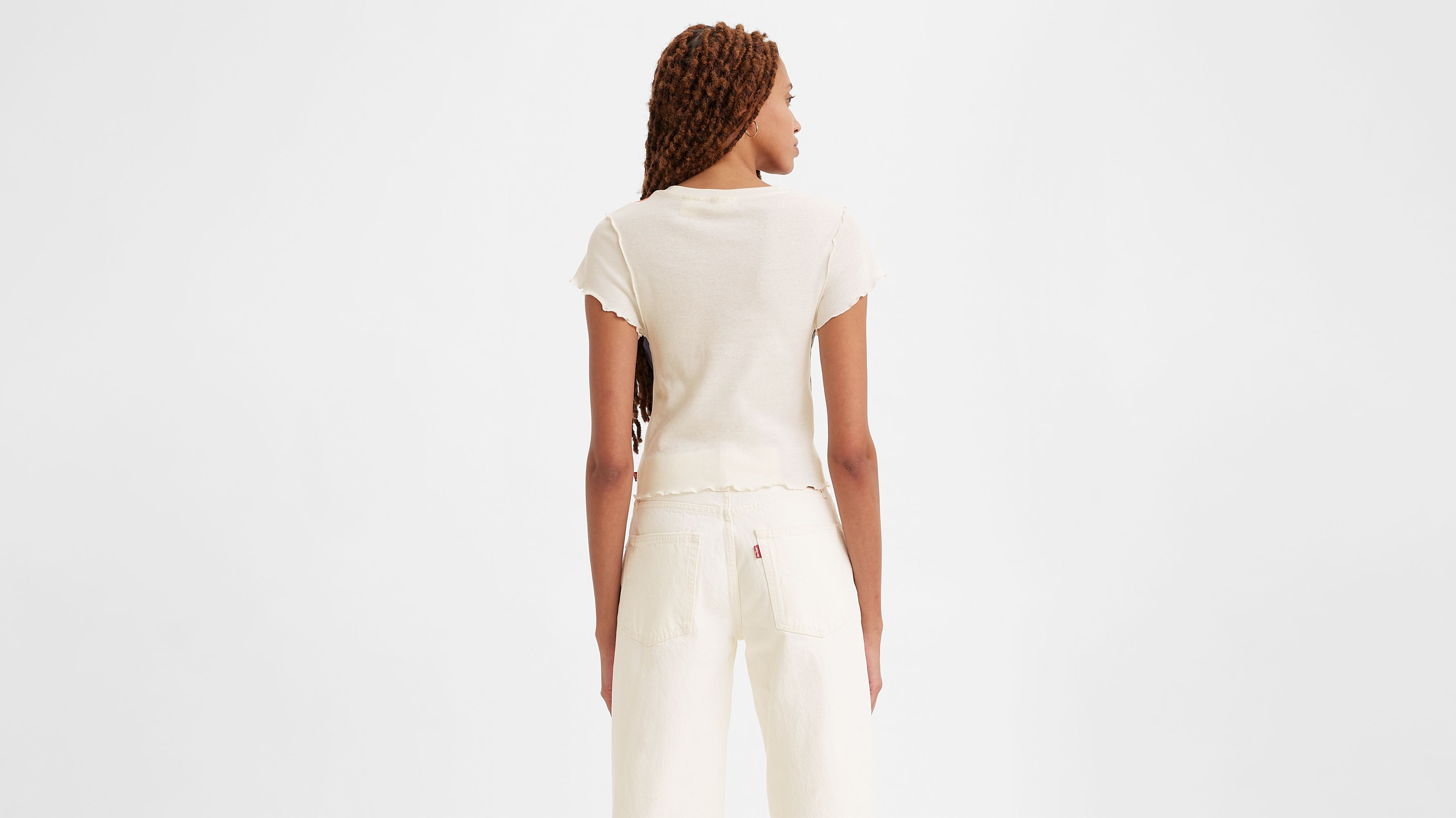 Inside Out Seamed T-Shirt 2