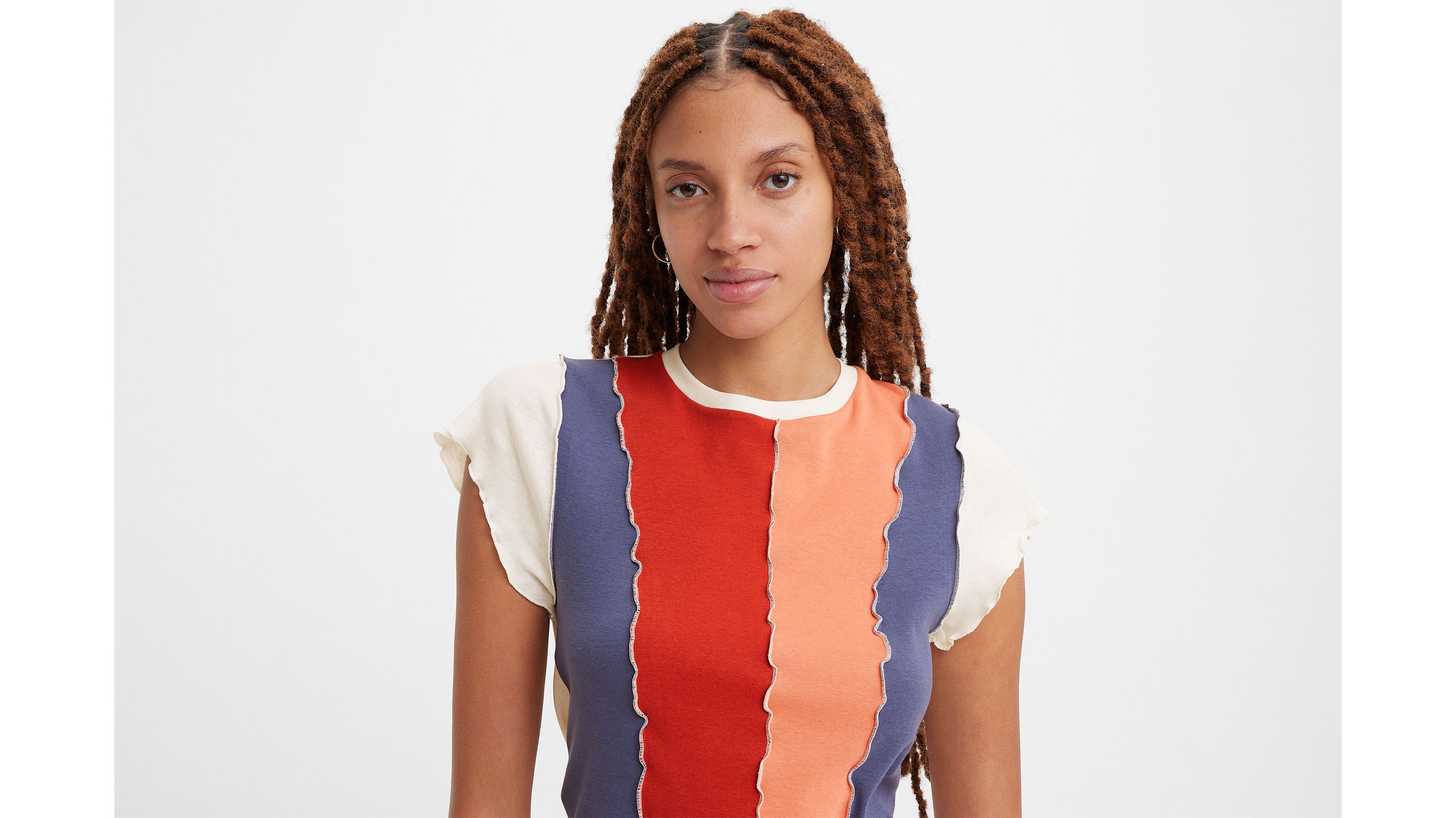 Inside Out Seamed T-Shirt 3