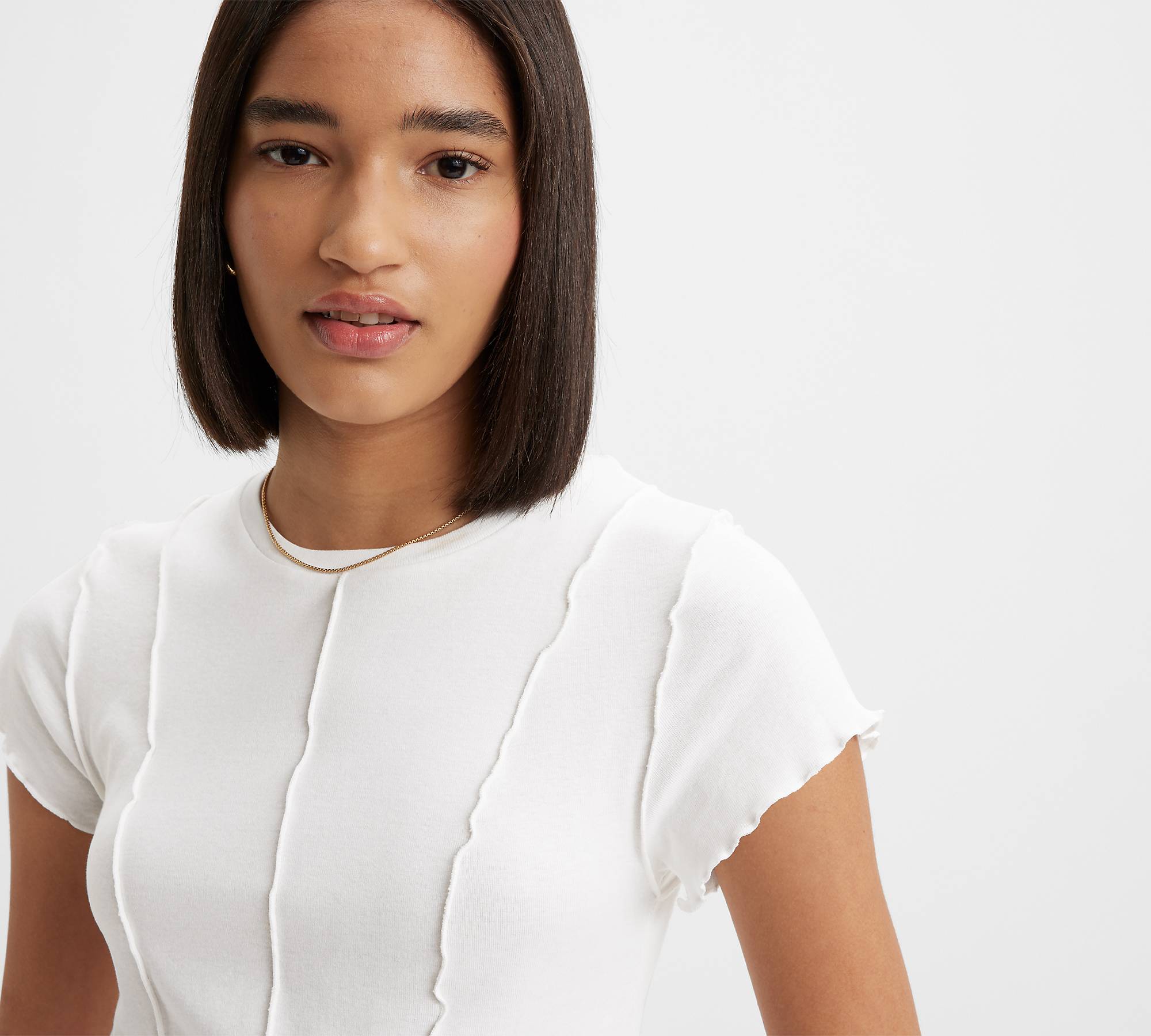 Inside Out Seamed T-shirt - White | Levi's® US