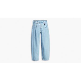 Belted Baggy Jeans 6