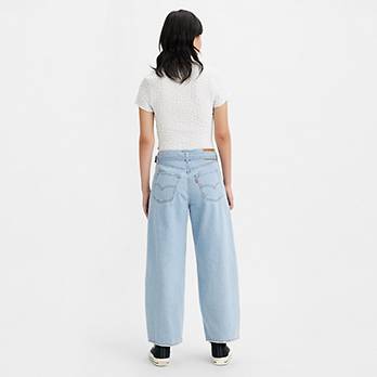 Belted Baggy Jeans 4