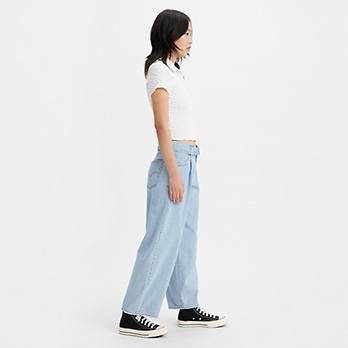 Belted Baggy Jeans 2