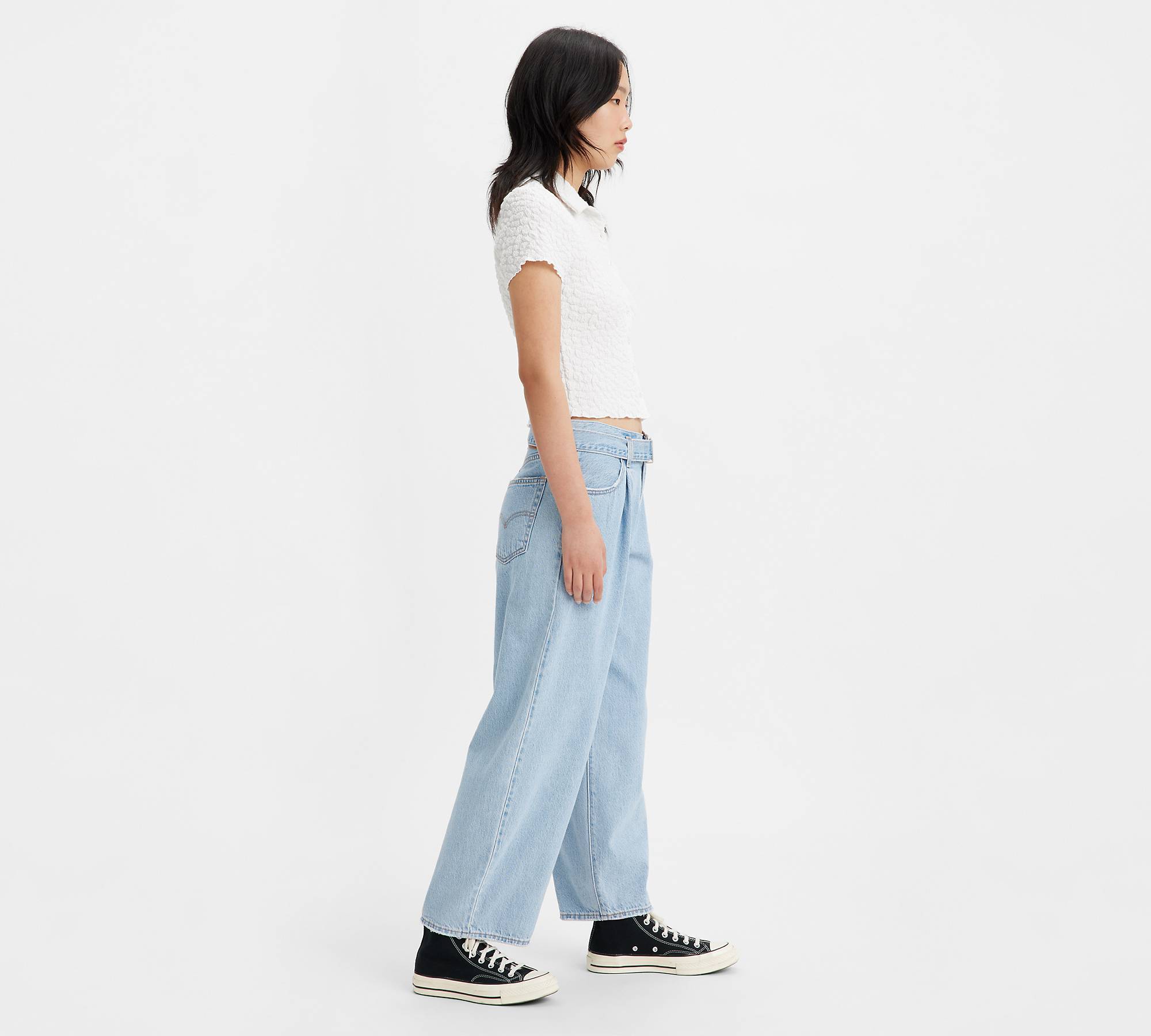 Belted Baggy Jeans - Blue | Levi's® NL