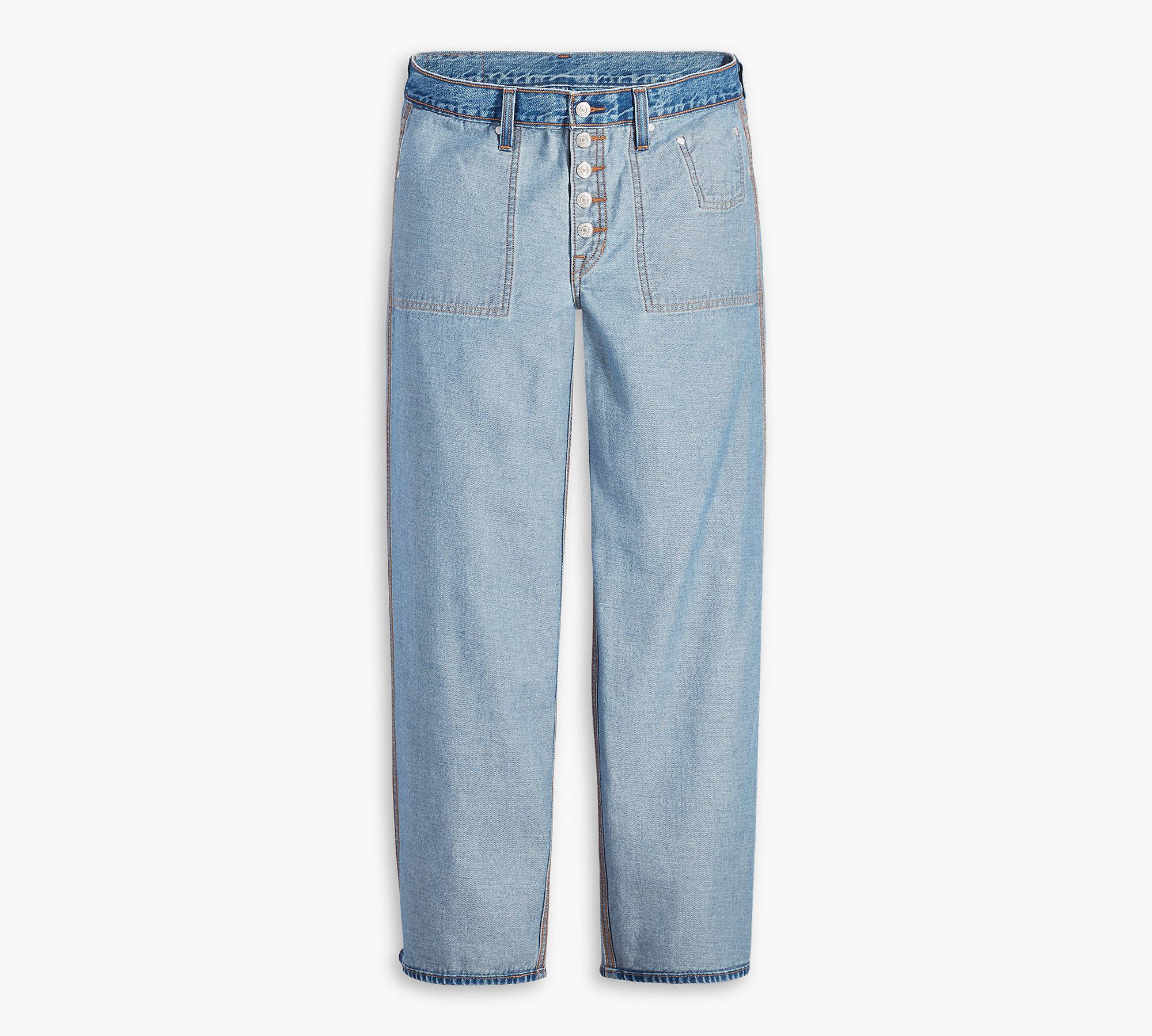 Wendbare Baggy Dad Jeans - Blau | Levi's® DE