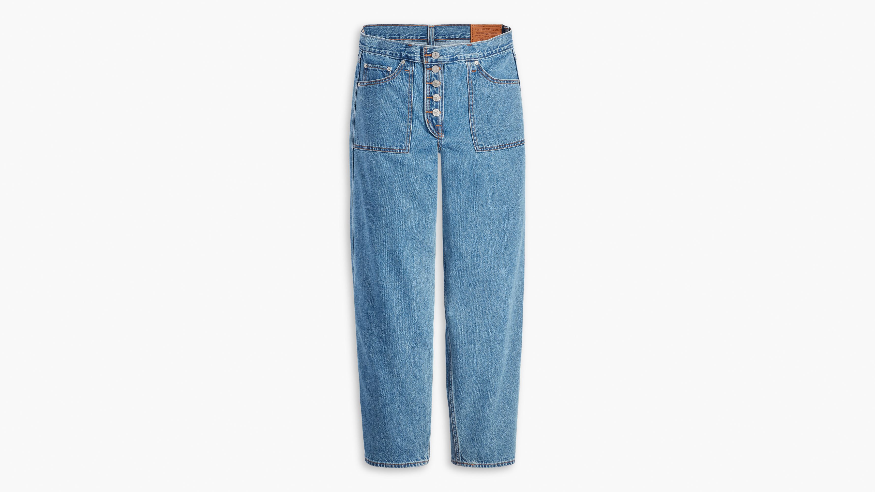 Levi's® REVERSIBLE BAGGY DAD - Relaxed fit jeans - soft as butter