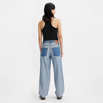 Reversible Baggy Dad Women's Jeans 4