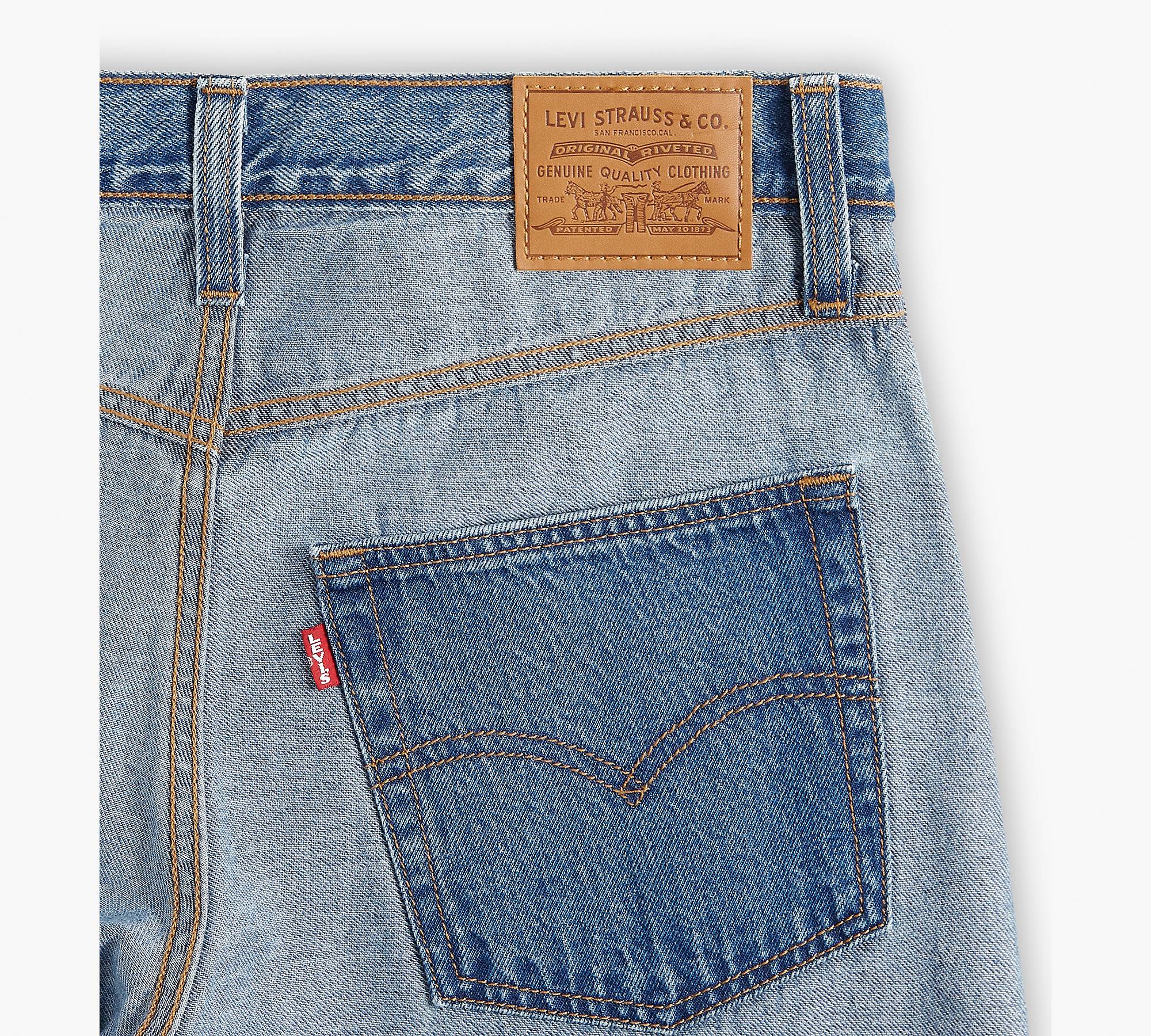 Reversible Baggy Dad Jeans - Blue