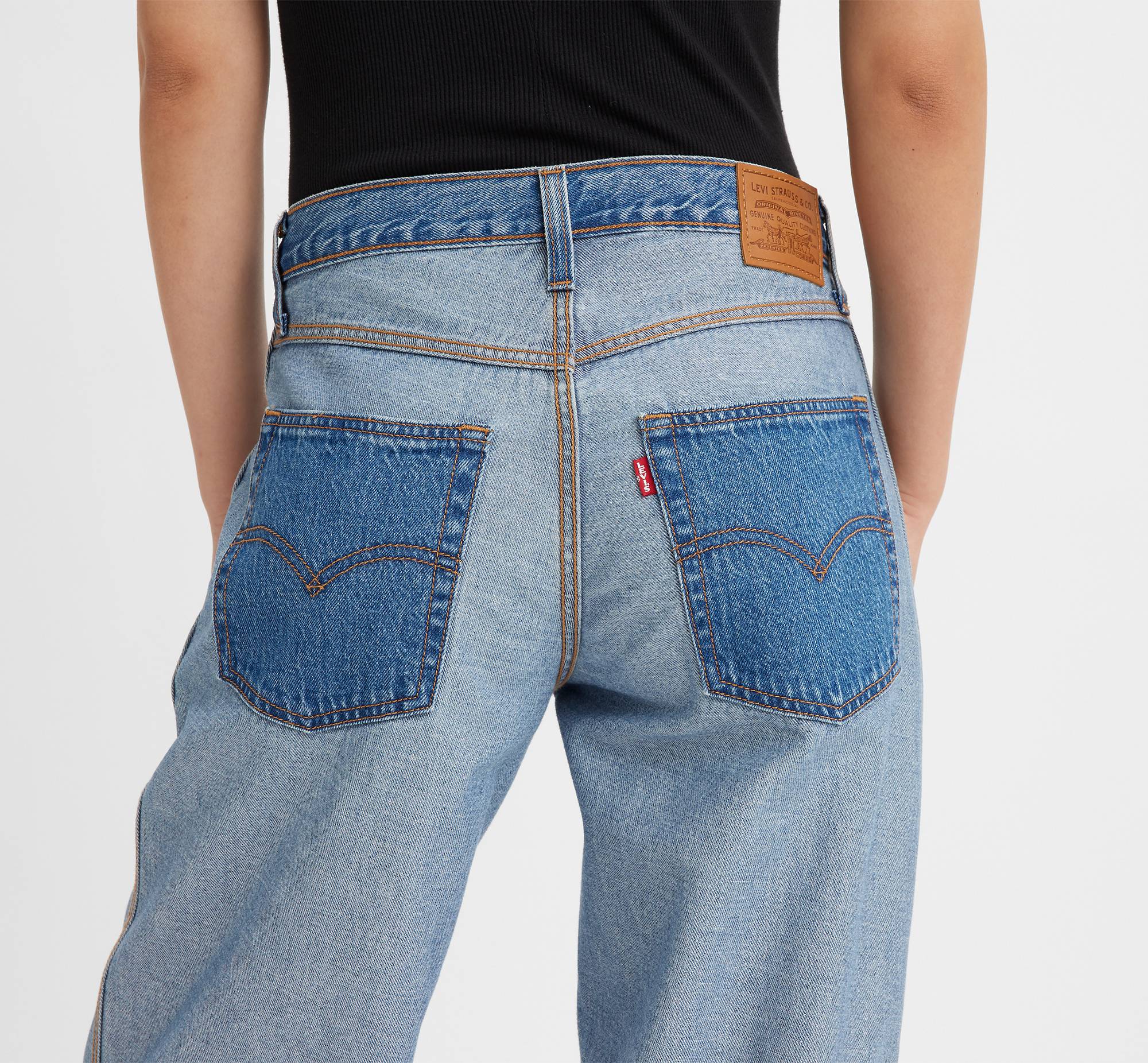 Reversible Baggy Dad Jeans 4