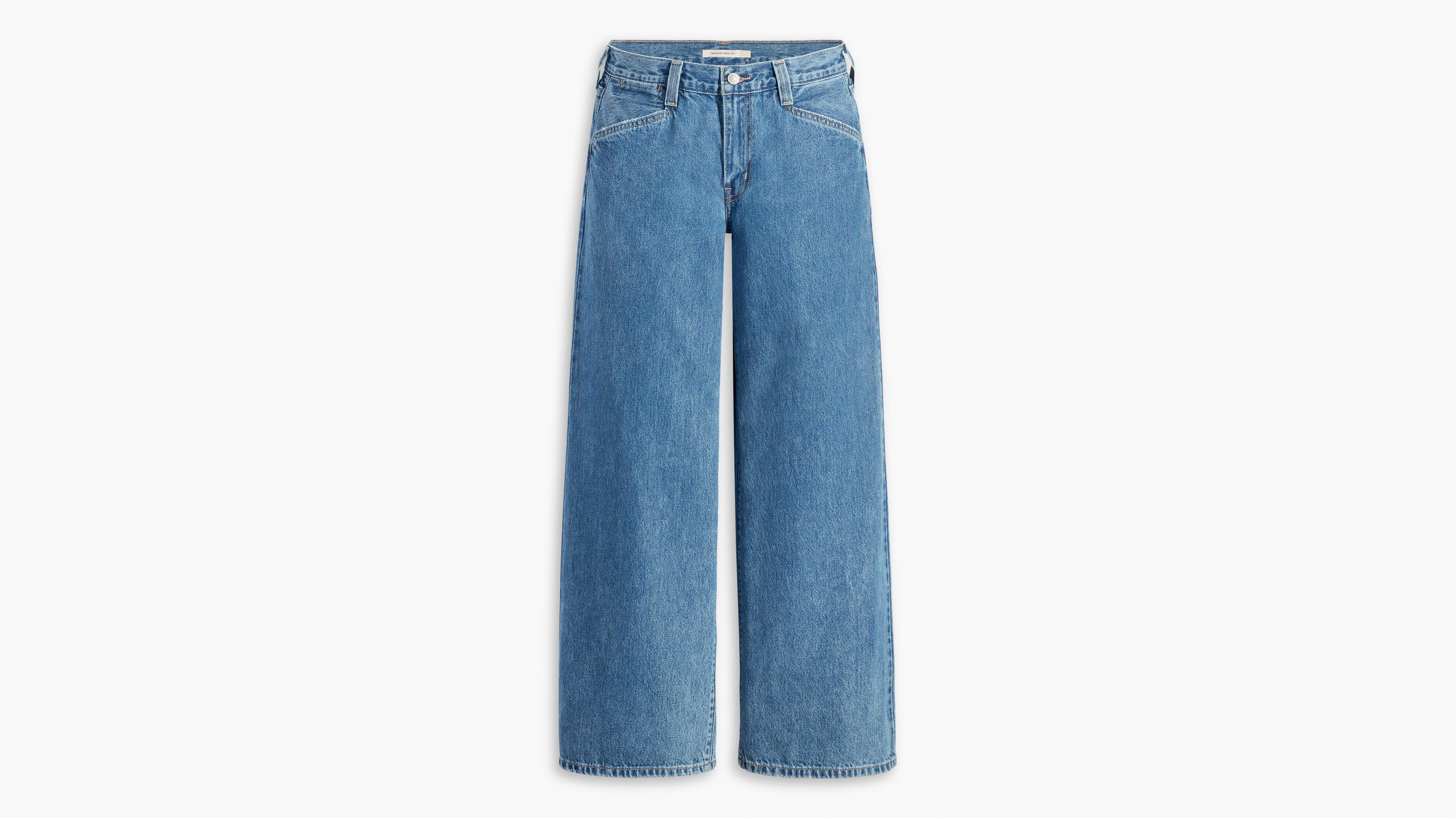 Levi's Women's 94 Baggy Wide Leg Jean (Also Available in Plus), Over  Exposure, 24 at  Women's Jeans store