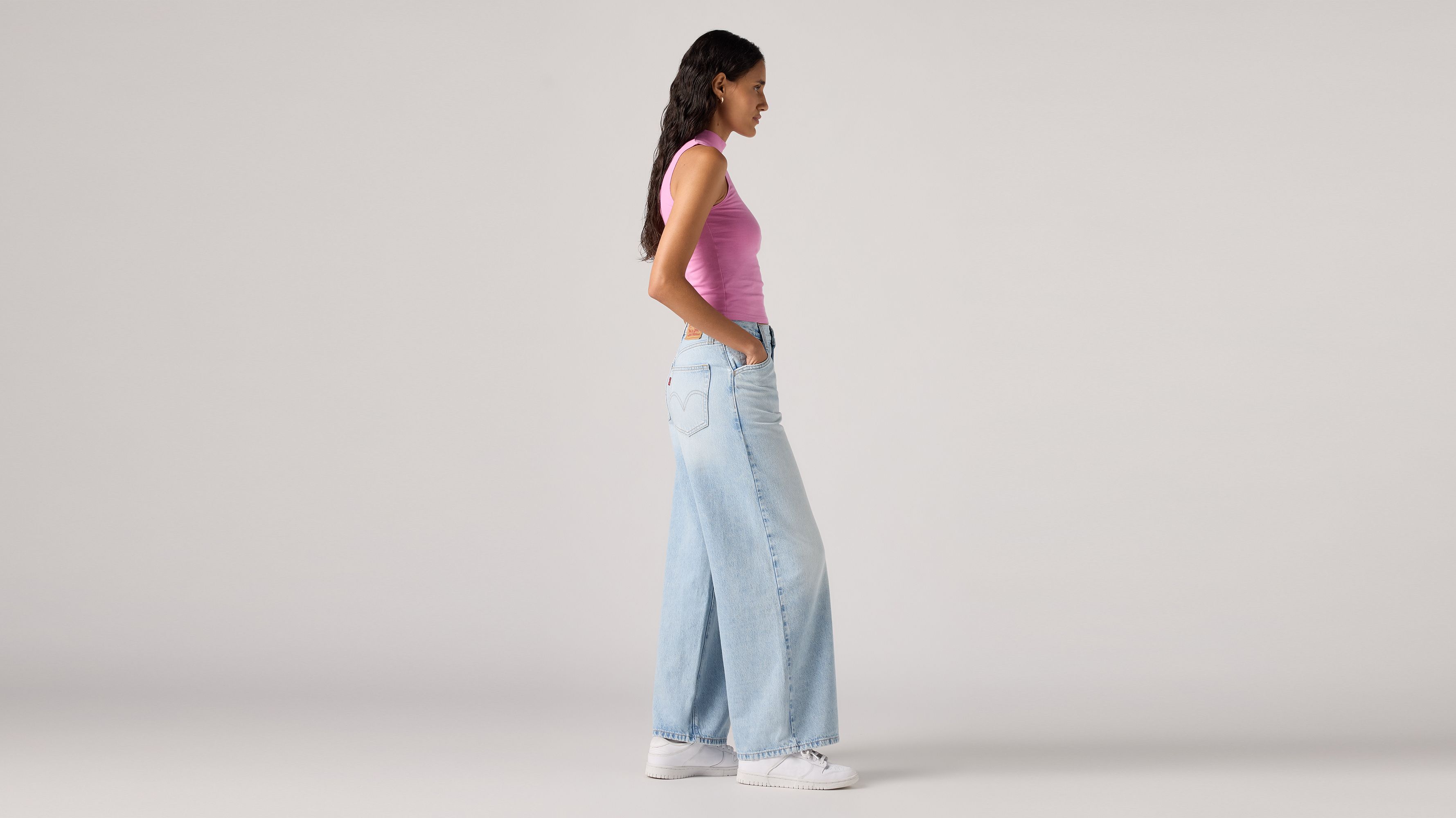 94 Baggy Wide Leg Jeans - Blue | Levi's® GB