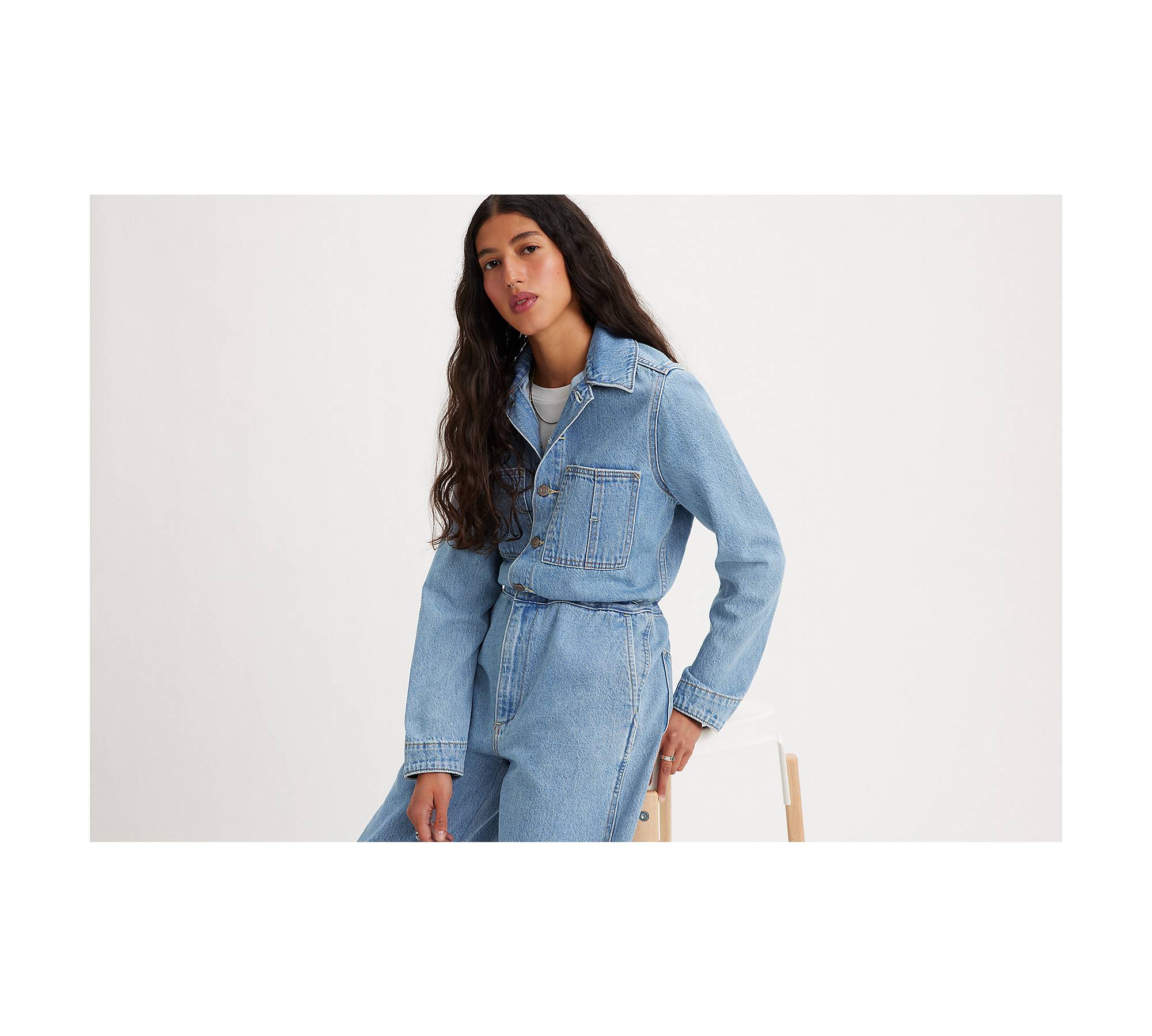 Japanese Women Girls' Cute Jeans Jumpsuit Loose Overalls trousers