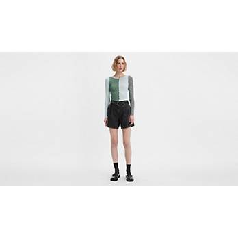 Belted Baggy Women's Shorts 5