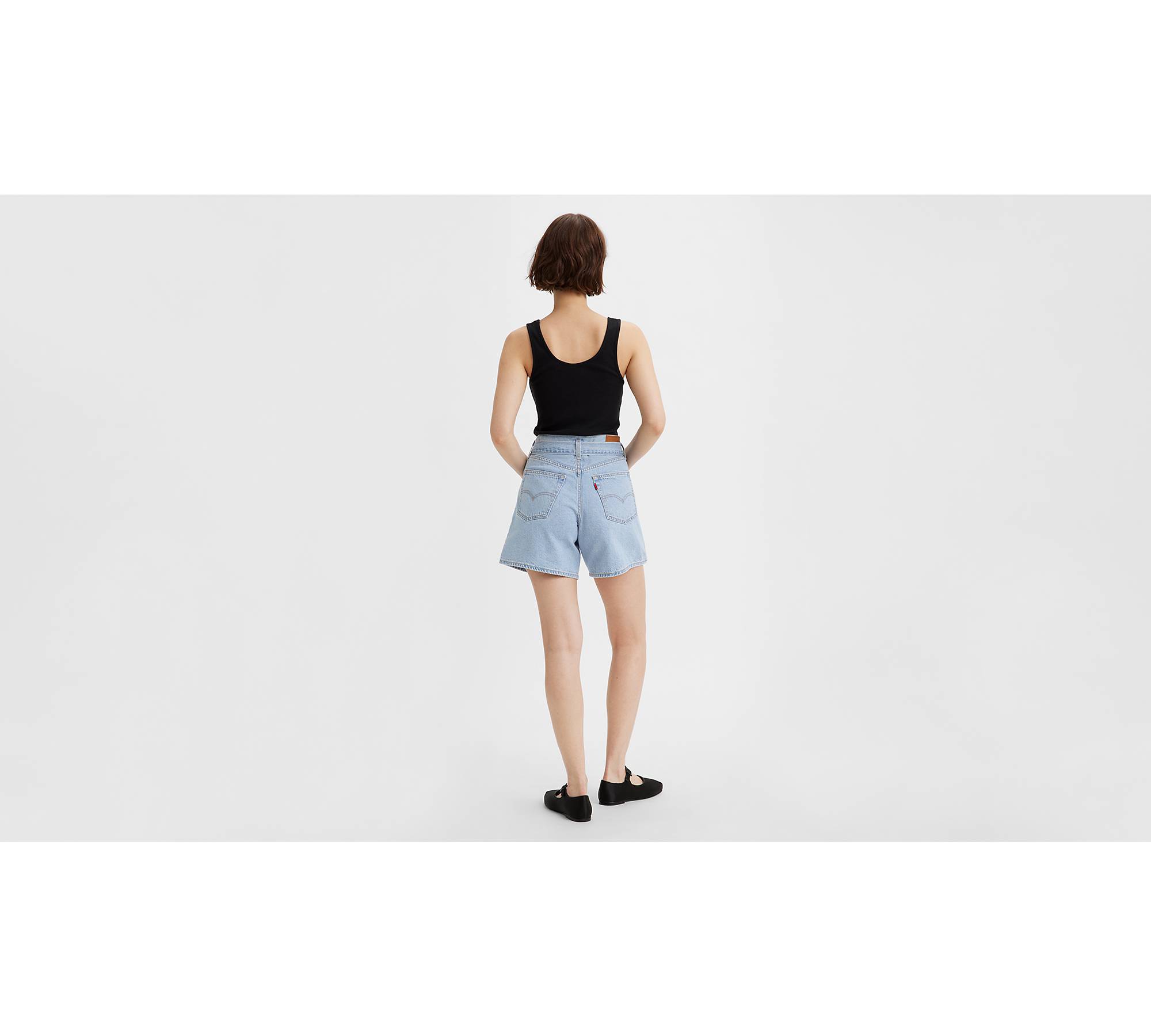 Belted Baggy Women's Shorts - Light Wash | Levi's® US
