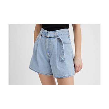 Belted Baggy Women's Shorts 4