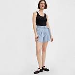 Belted Baggy Women's Shorts - Light Wash | Levi's® US Belted Baggy Women's Shorts - Light Wash | Levi's® US