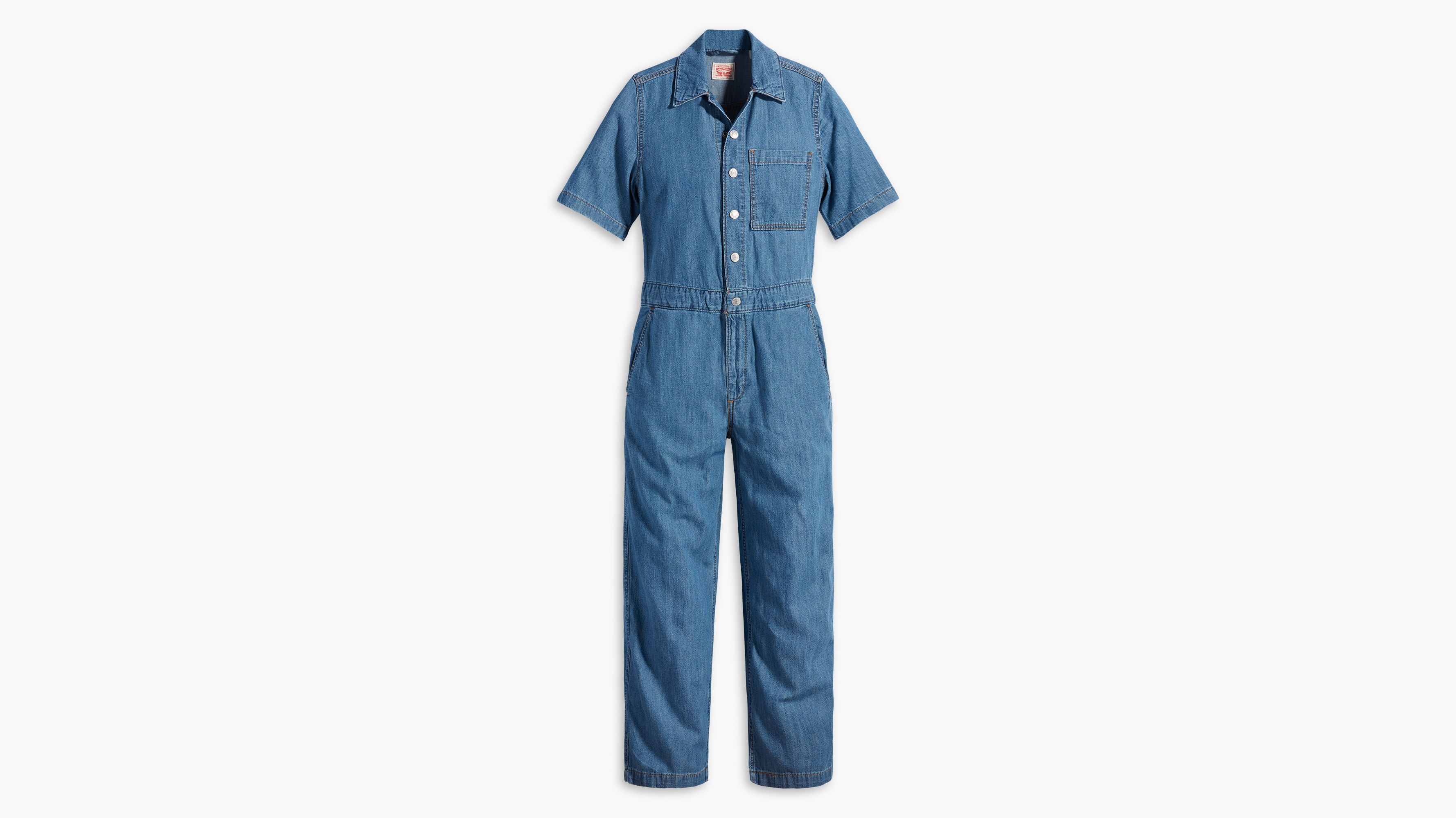 Short Sleeve Heritage Jumpsuit Medium Wash Levi's® CA