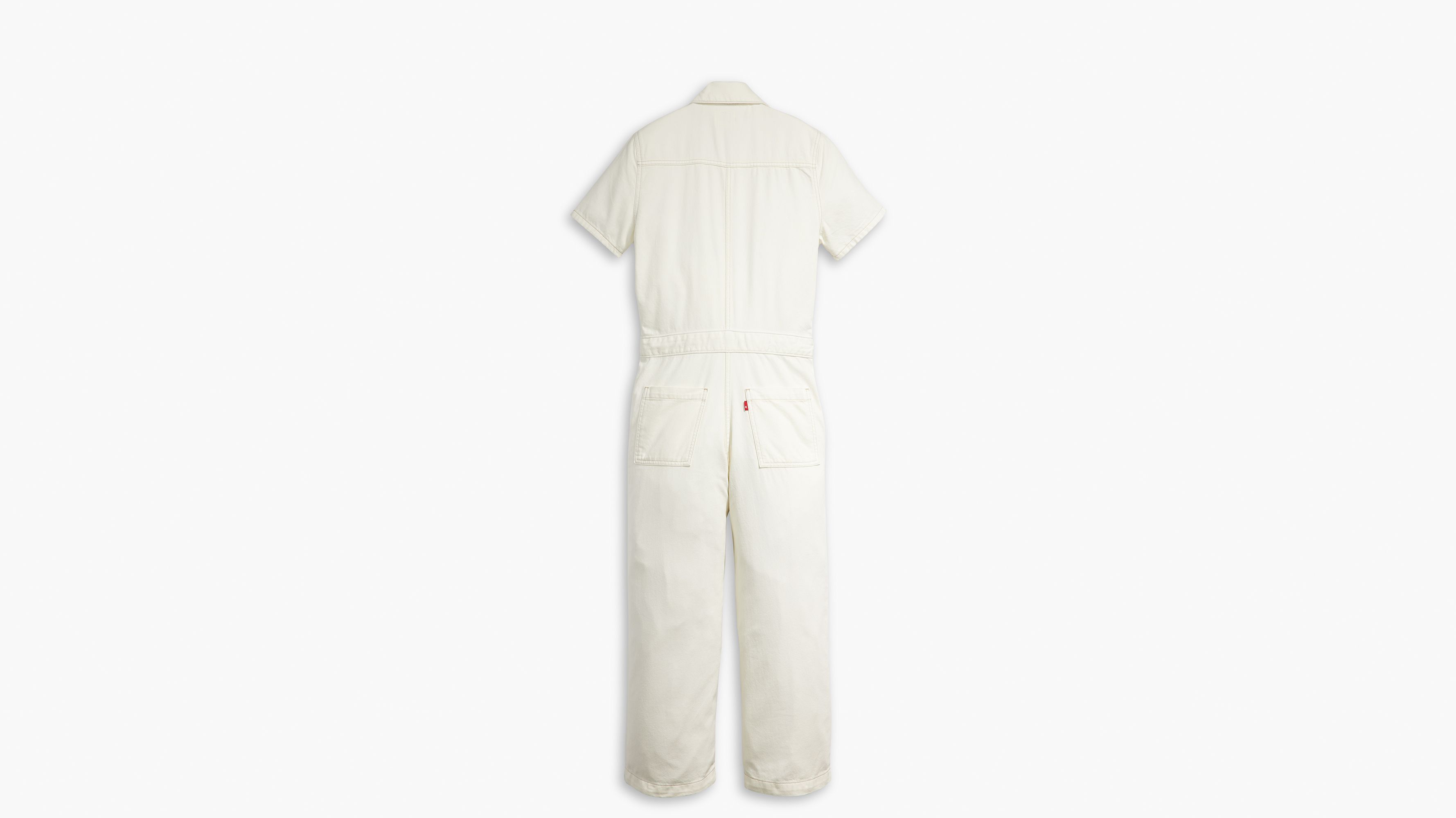 Short Sleeve Heritage Jumpsuit - White | Levi's® US