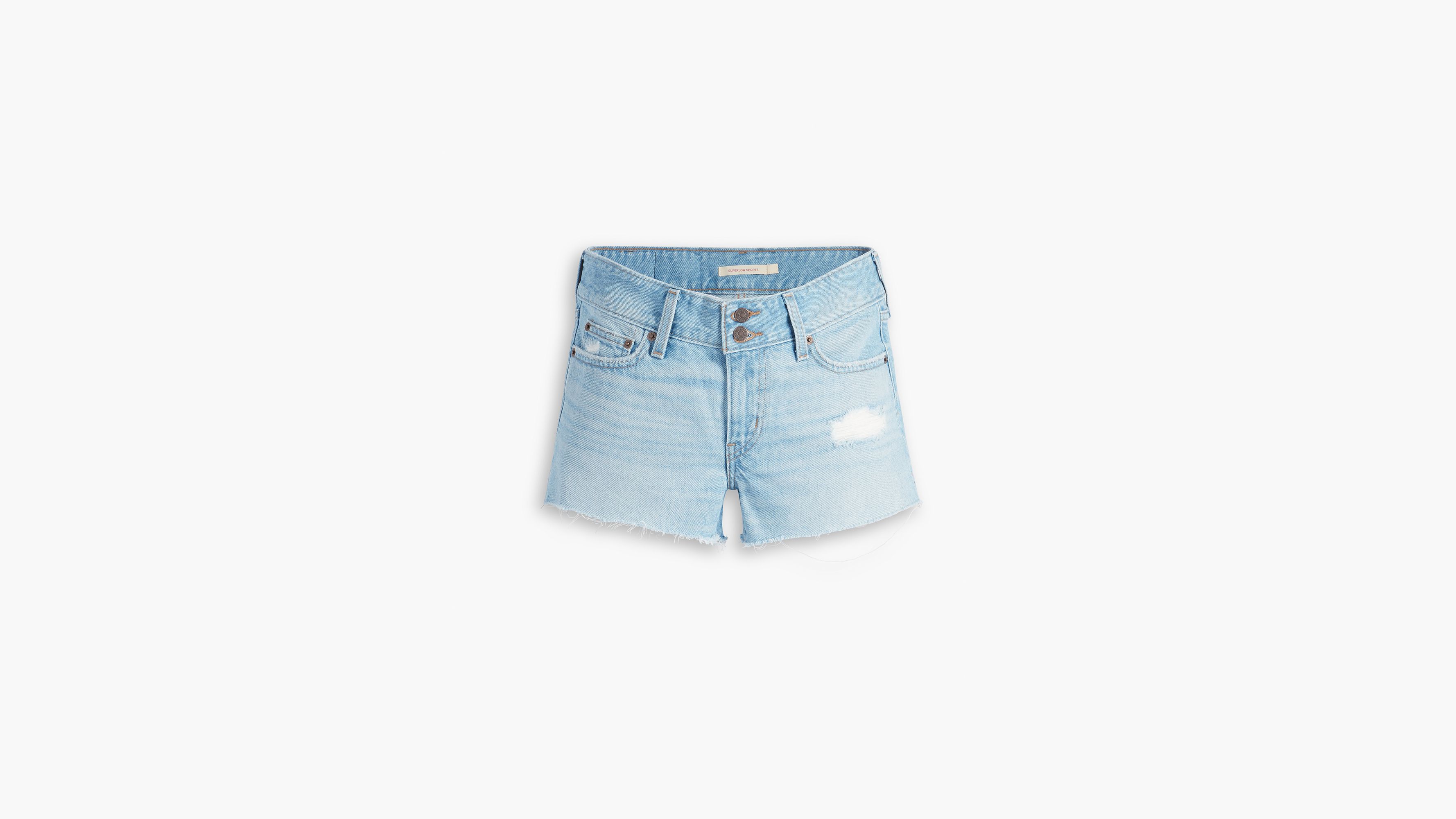 Superlow Women's Shorts - Light Wash