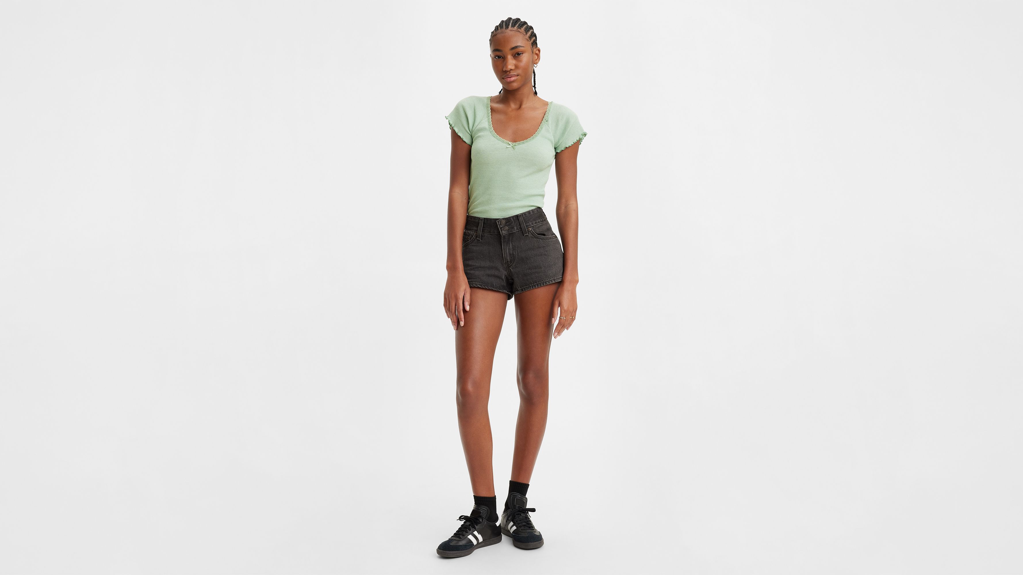 Superlow Women's Shorts - Black | Levi's® US